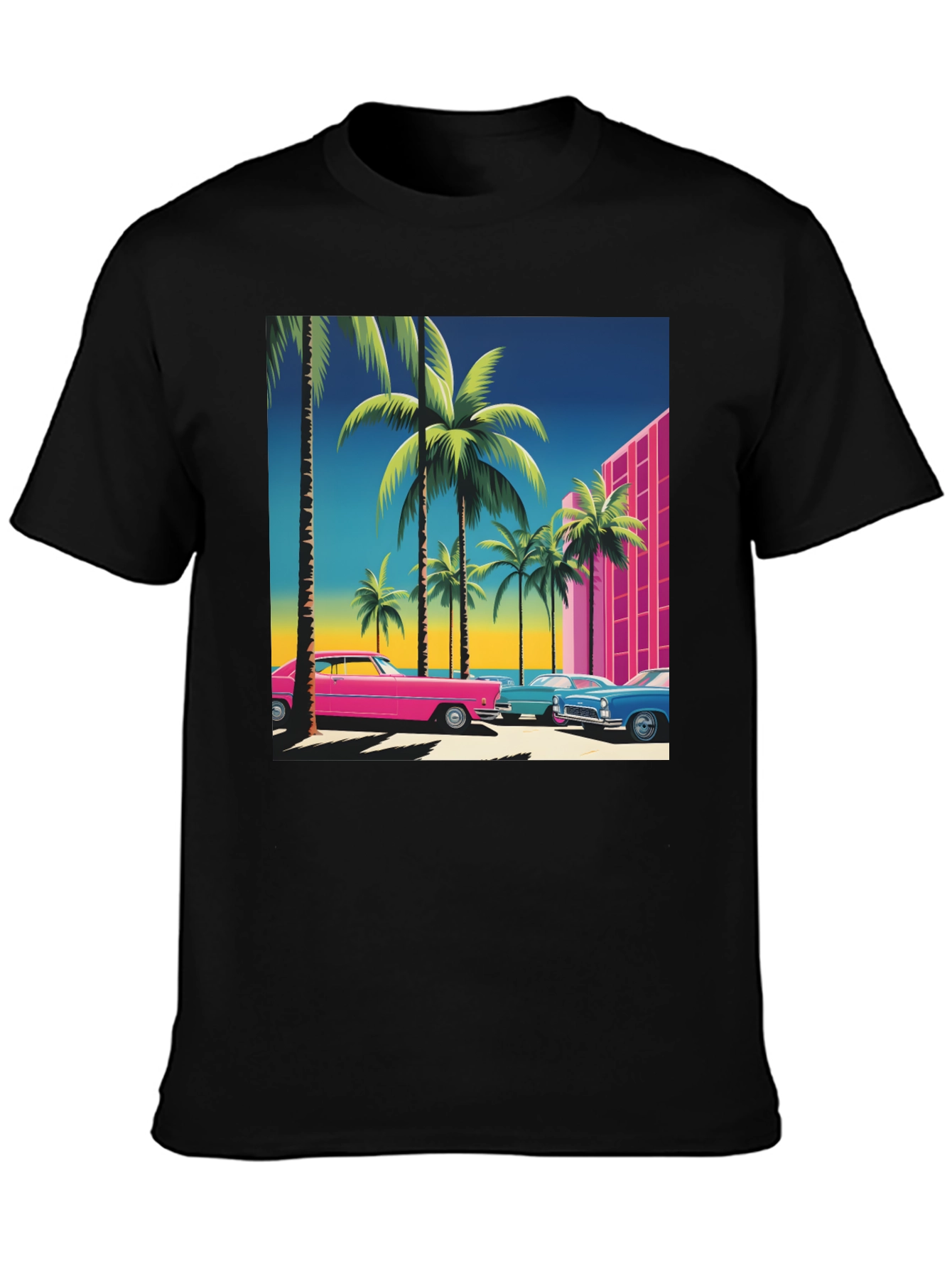 Retro Miami Vice Style T-Shirt