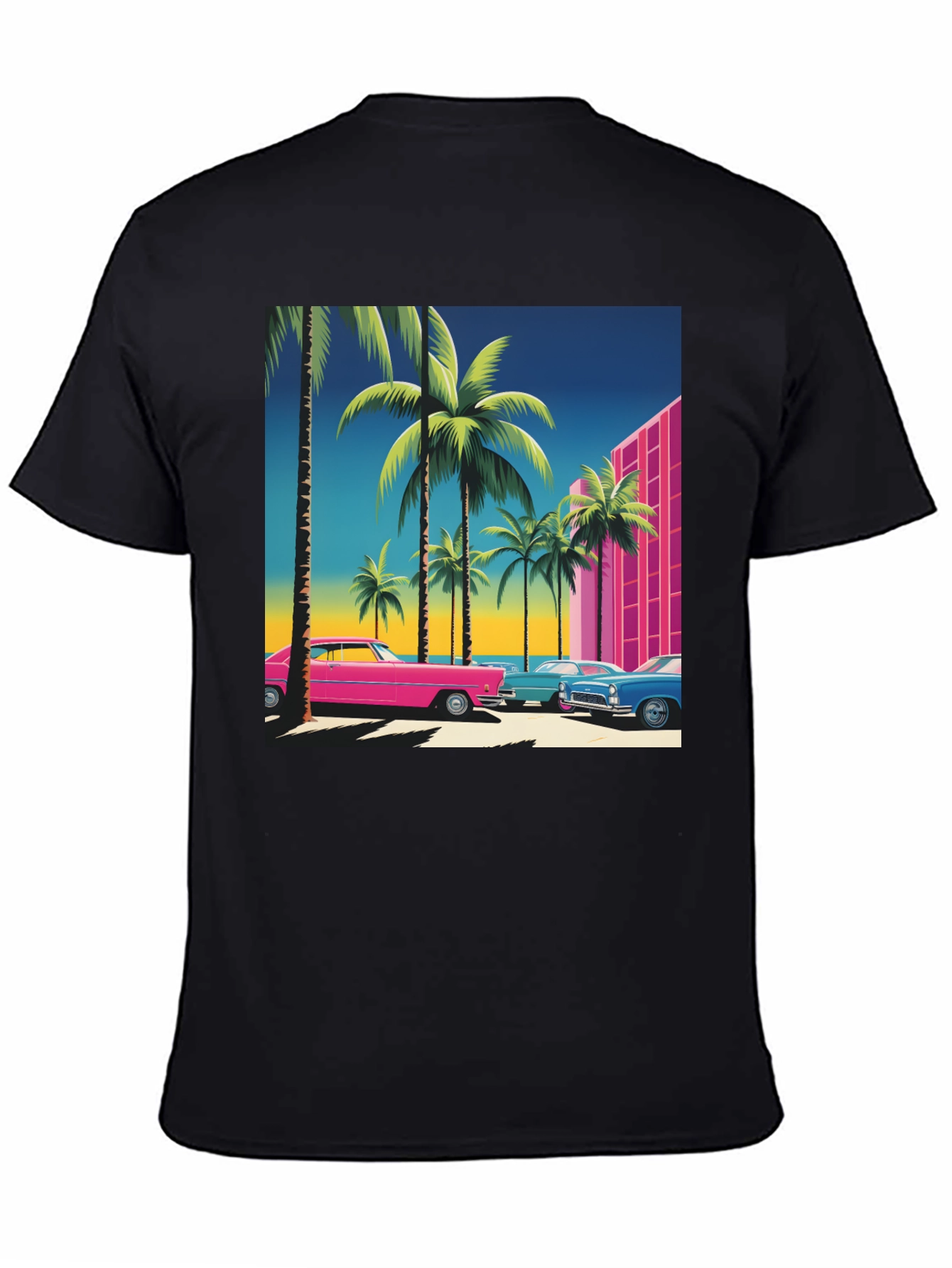 Retro Miami Vice Style T-Shirt