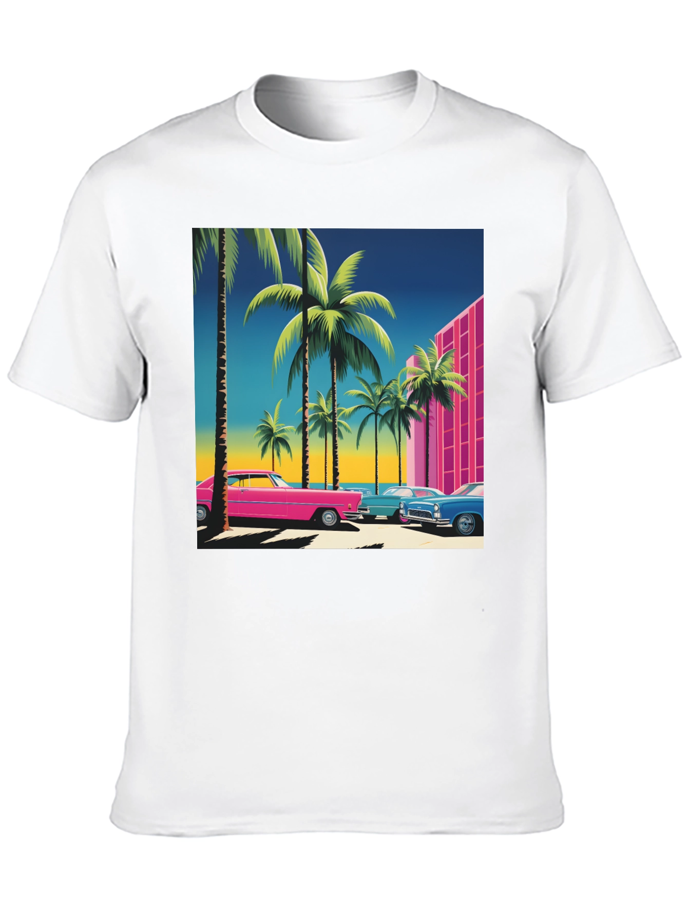Retro Miami Vice Style T-Shirt