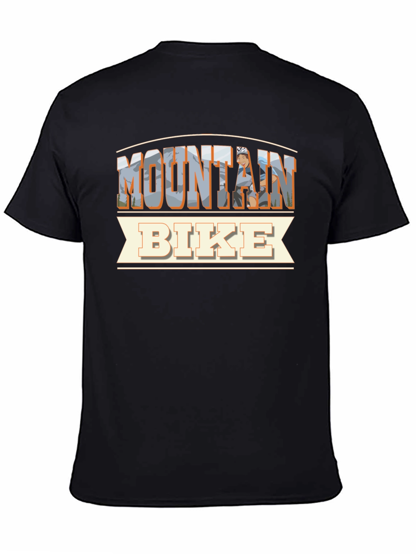 Mountain Bike T-Shirt - Outdoor Adventure Design