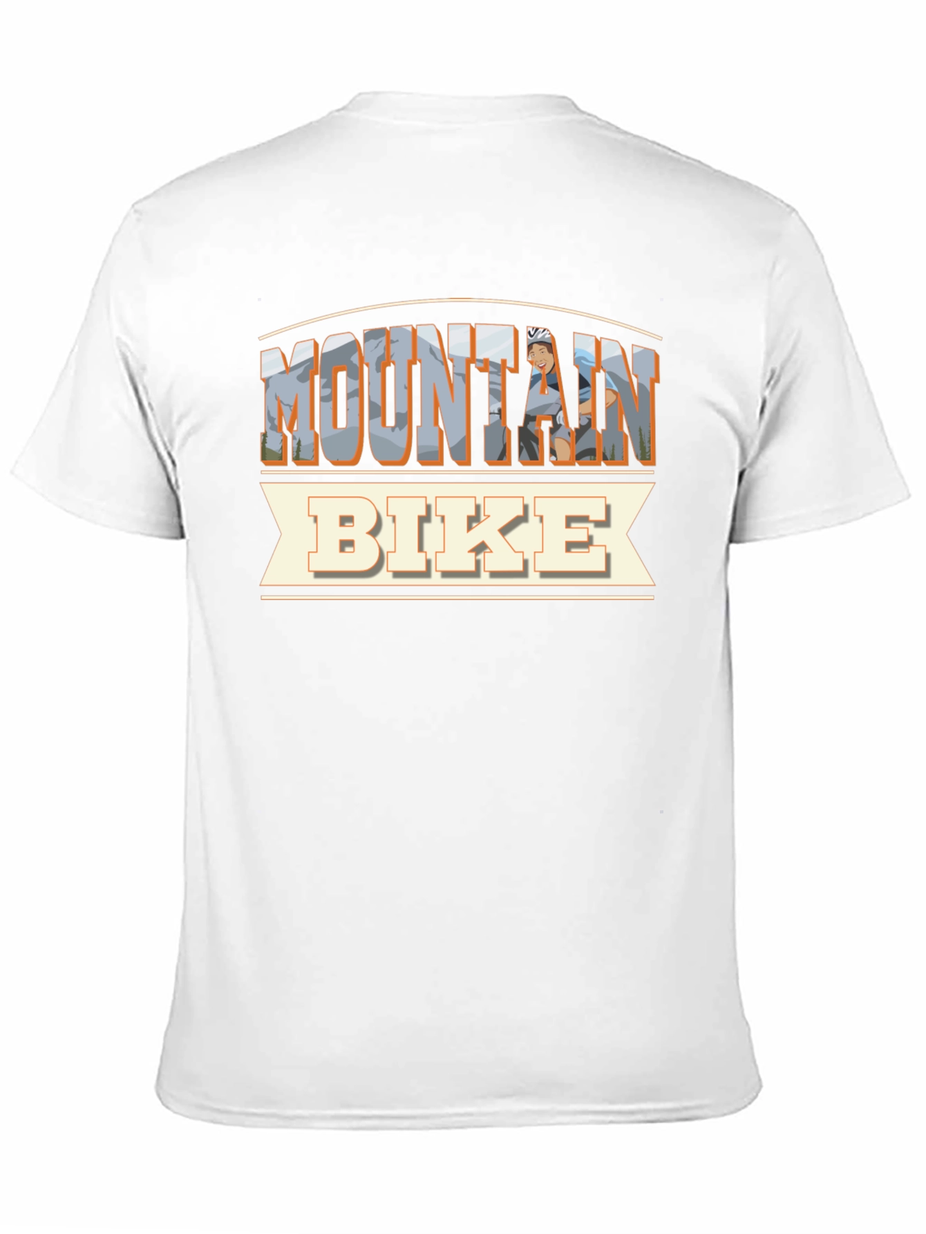 Mountain Bike T-Shirt - Outdoor Adventure Design