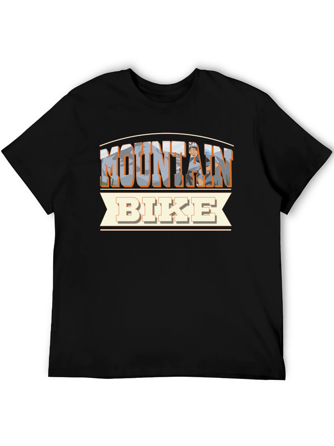 Mountain Bike T-Shirt - Outdoor Adventure Design
