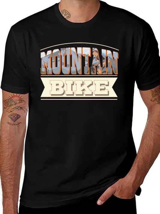Mountain Bike T-Shirt - Outdoor Adventure Design