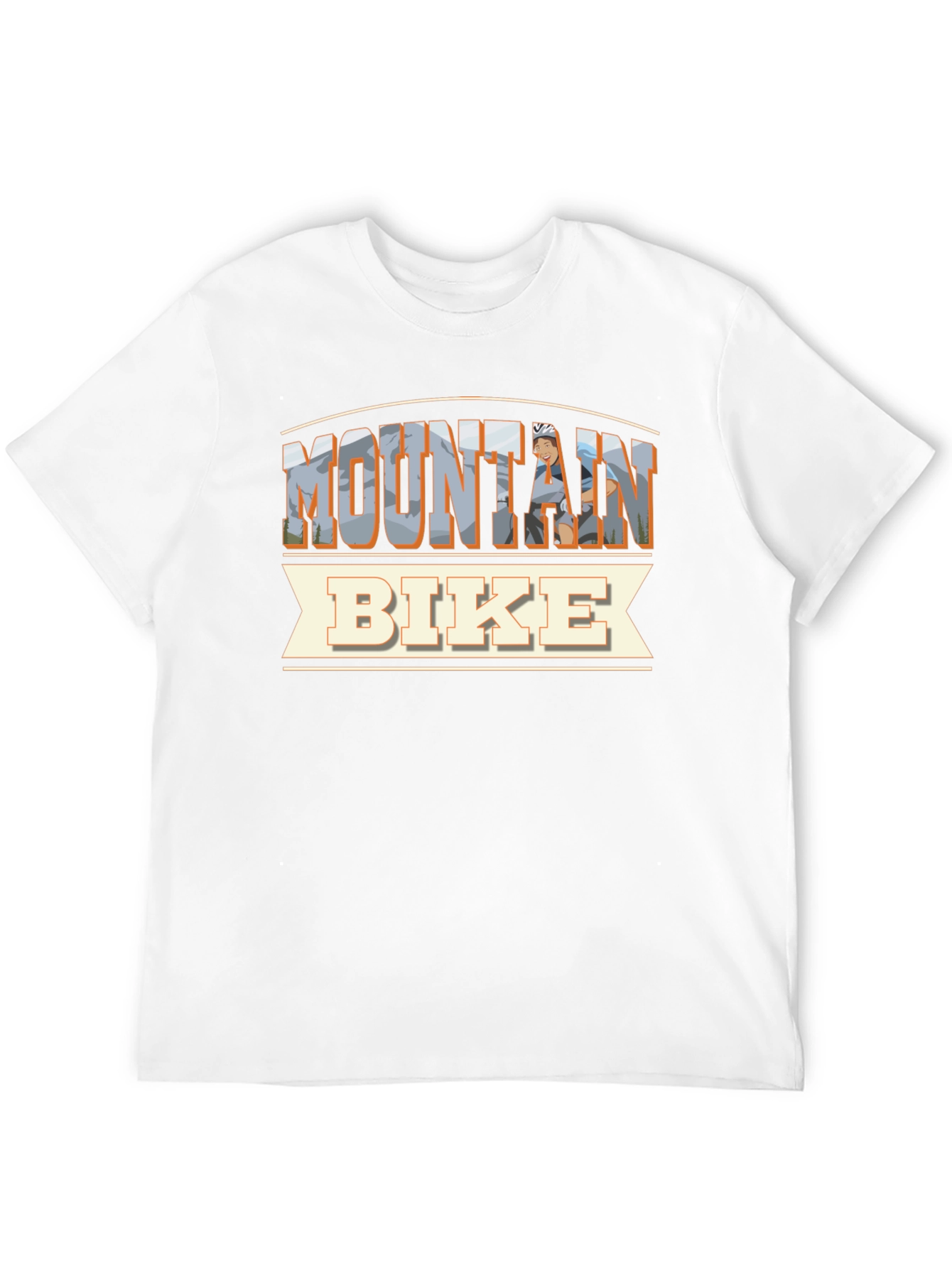 Mountain Bike T-Shirt - Outdoor Adventure Design