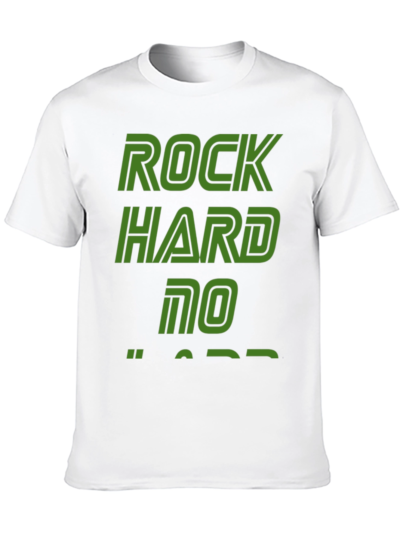 Rock Hard No Days Off Graphic T-Shirt