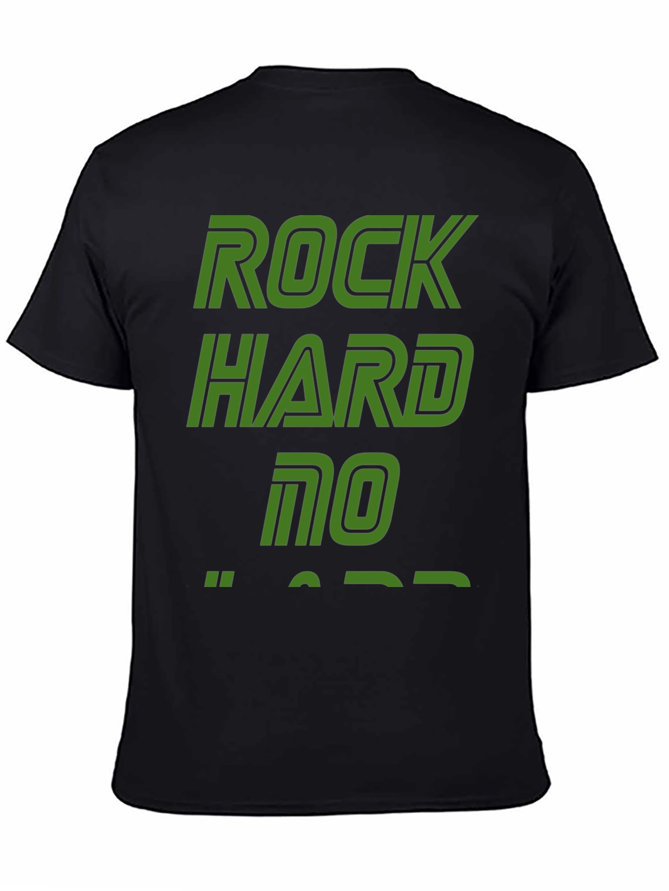 Rock Hard No Days Off Graphic T-Shirt