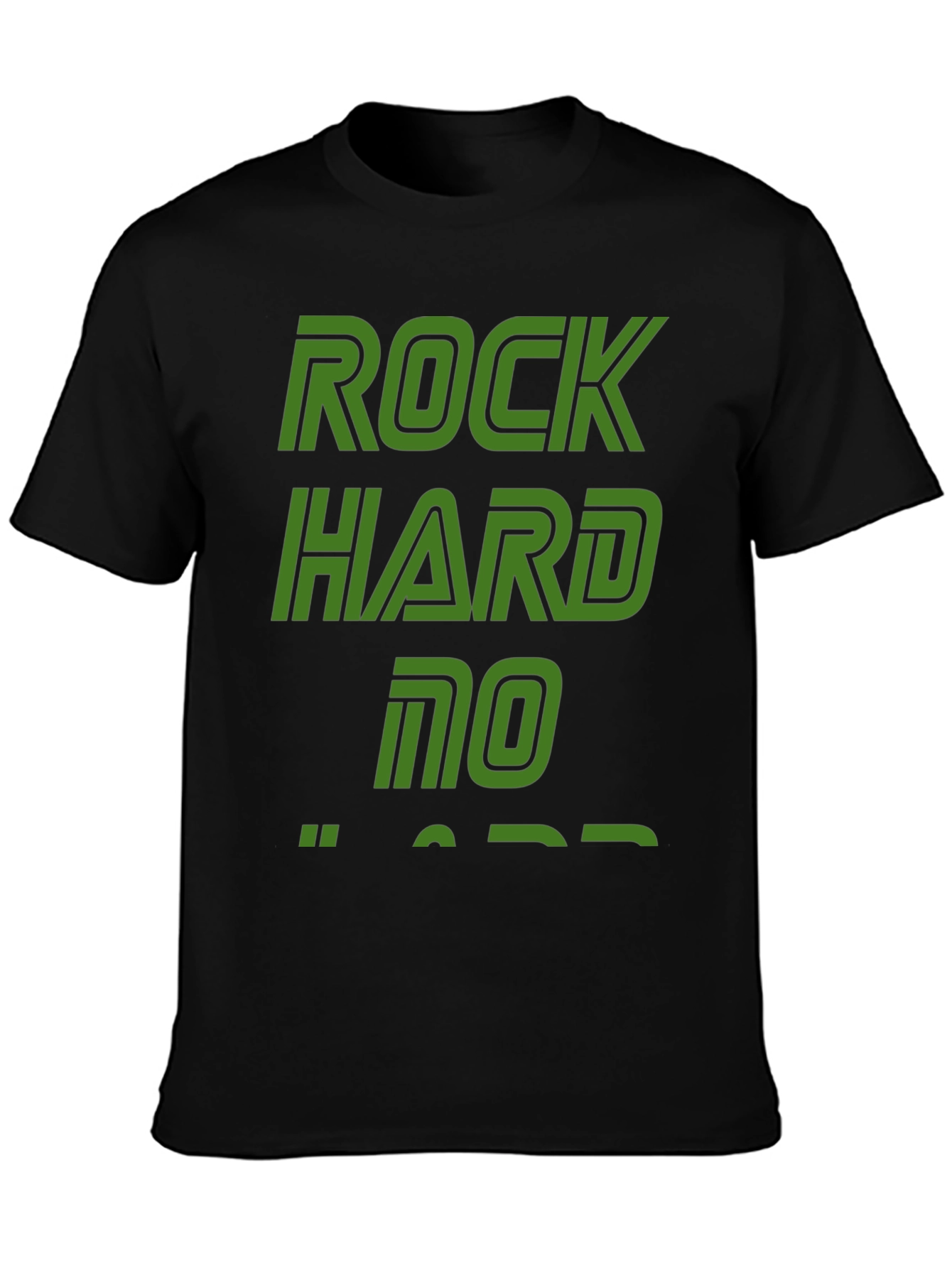 Rock Hard No Days Off Graphic T-Shirt