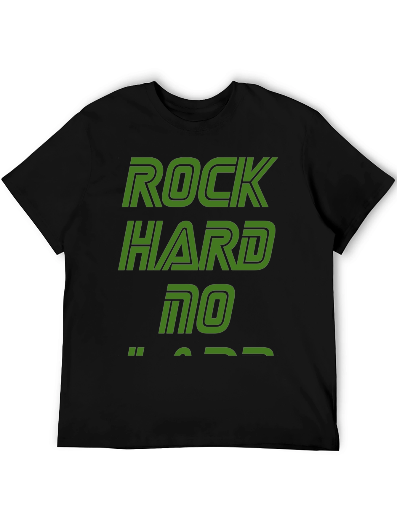 Rock Hard No Days Off Graphic T-Shirt
