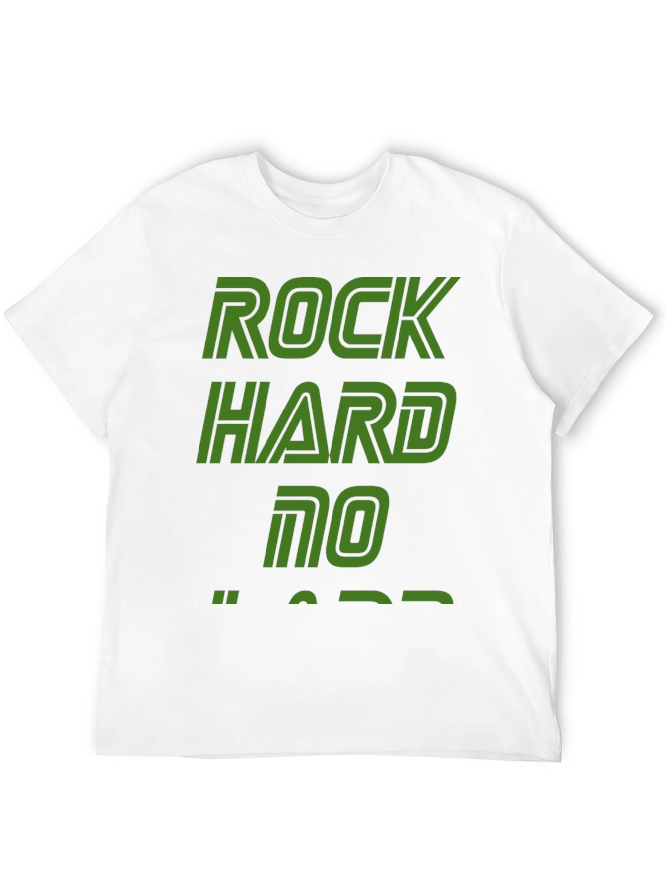 Rock Hard No Days Off Graphic T-Shirt