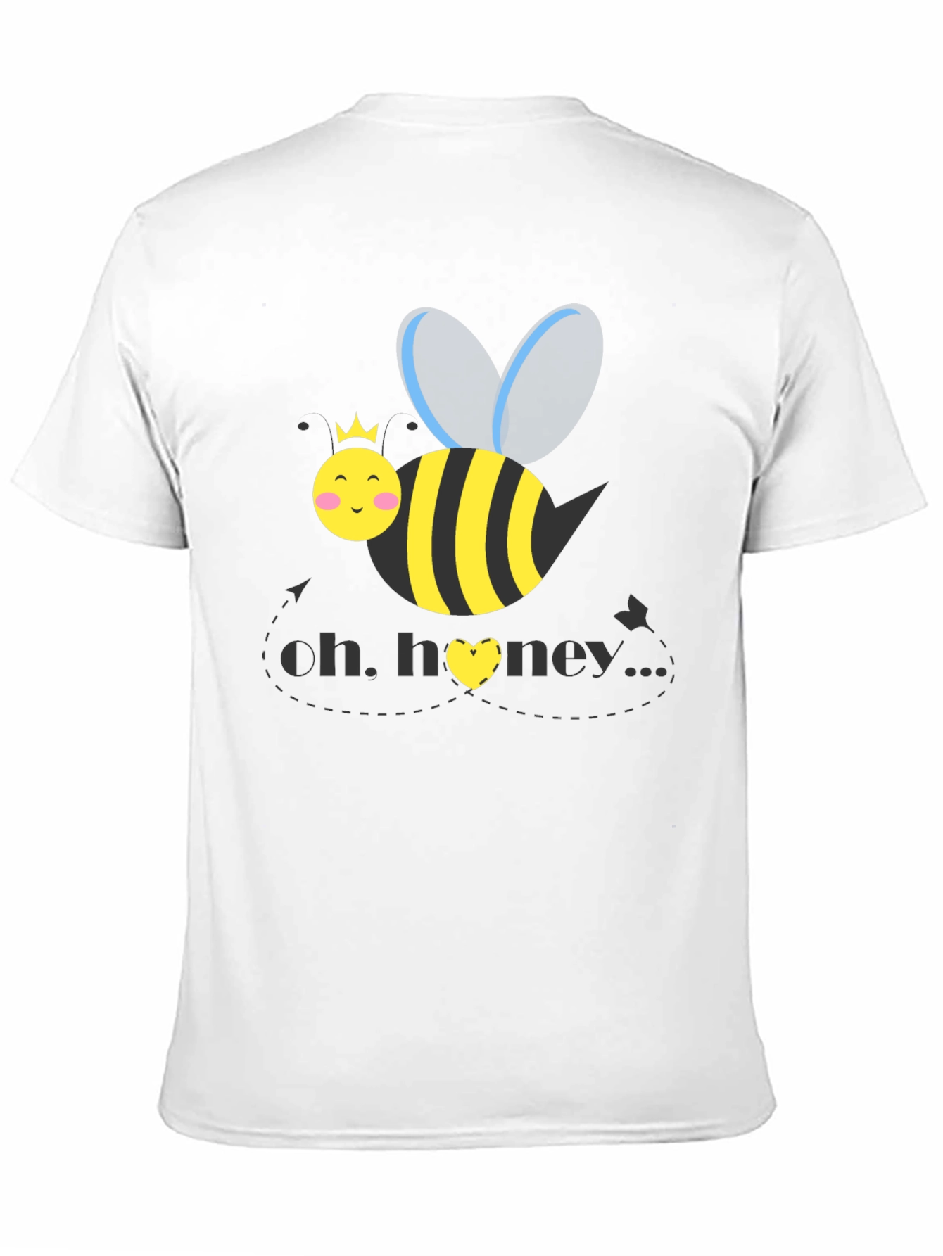 Oh Honey Bee Graphic Tee - Black