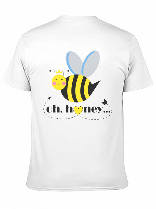Oh Honey Bee Graphic Tee - Black