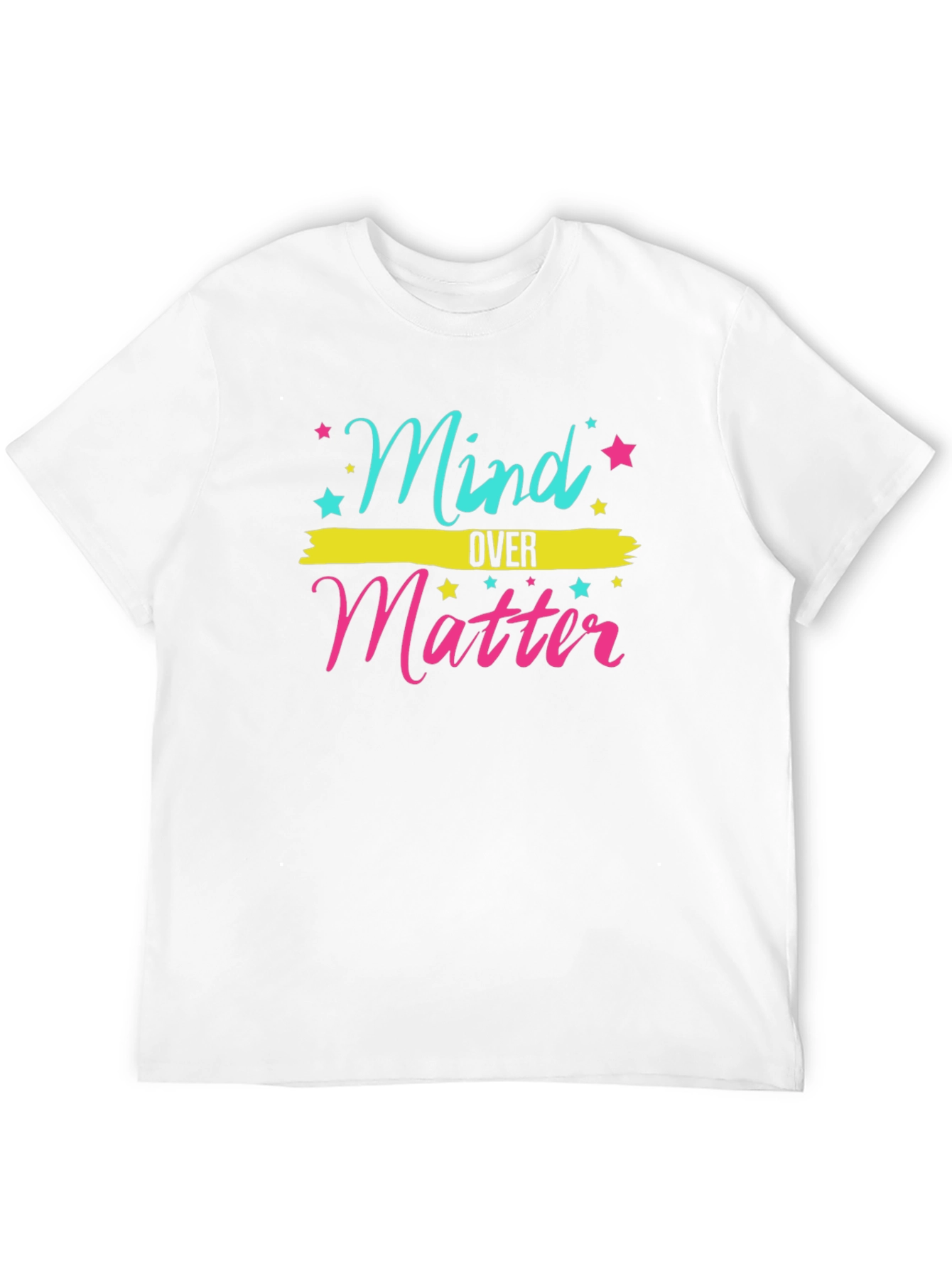 Mind Over Matter Graphic T-Shirt - Motivational Tee