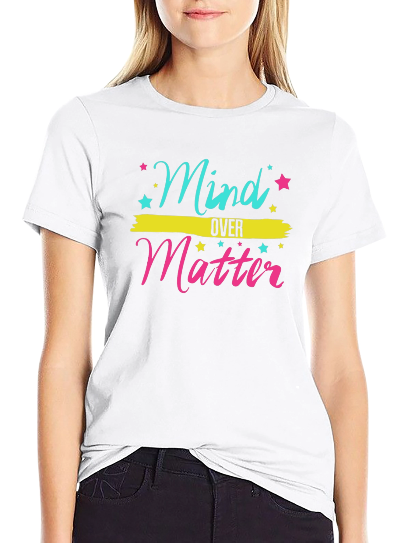 Mind Over Matter Graphic T-Shirt - Motivational Tee