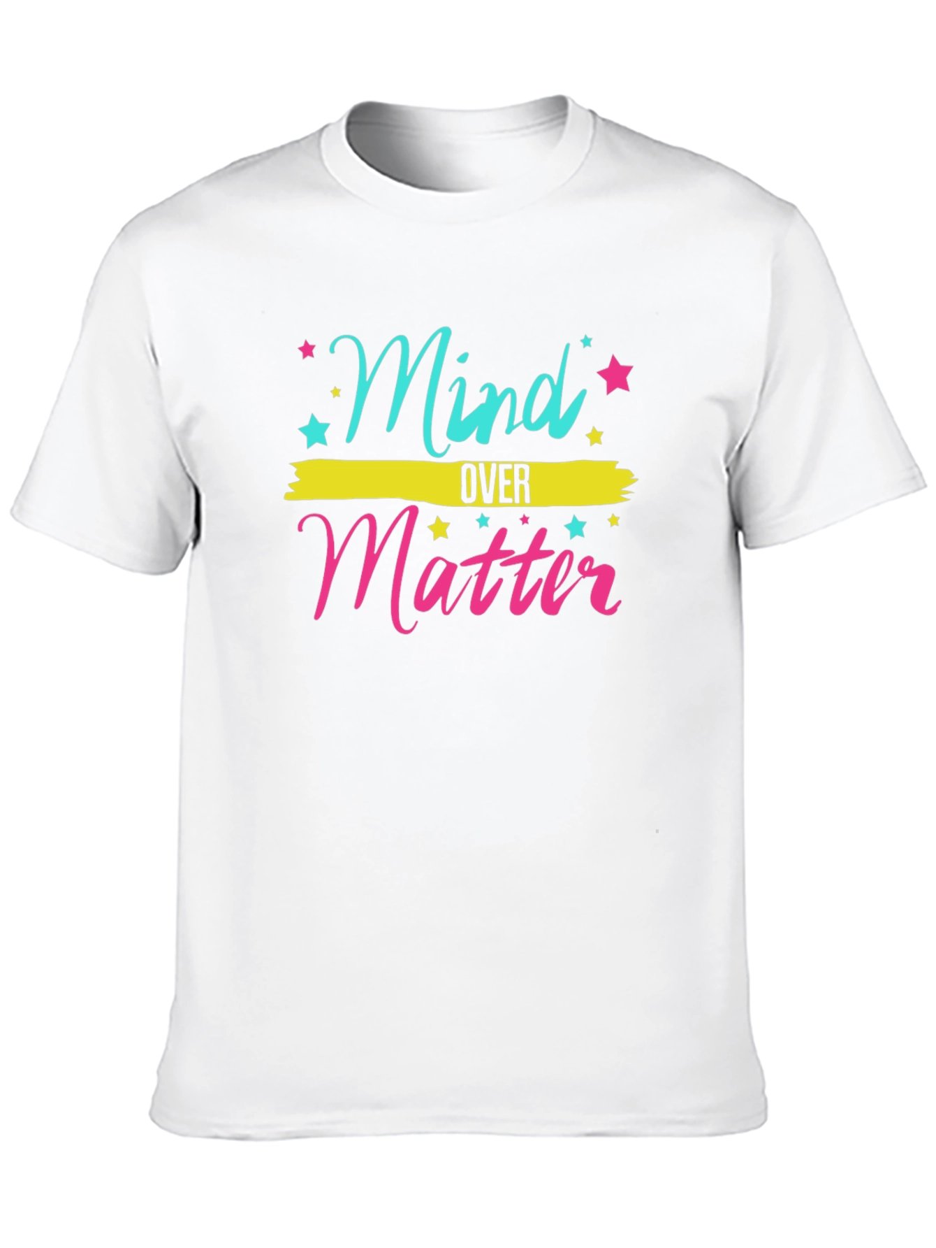 Mind Over Matter Graphic T-Shirt - Motivational Tee