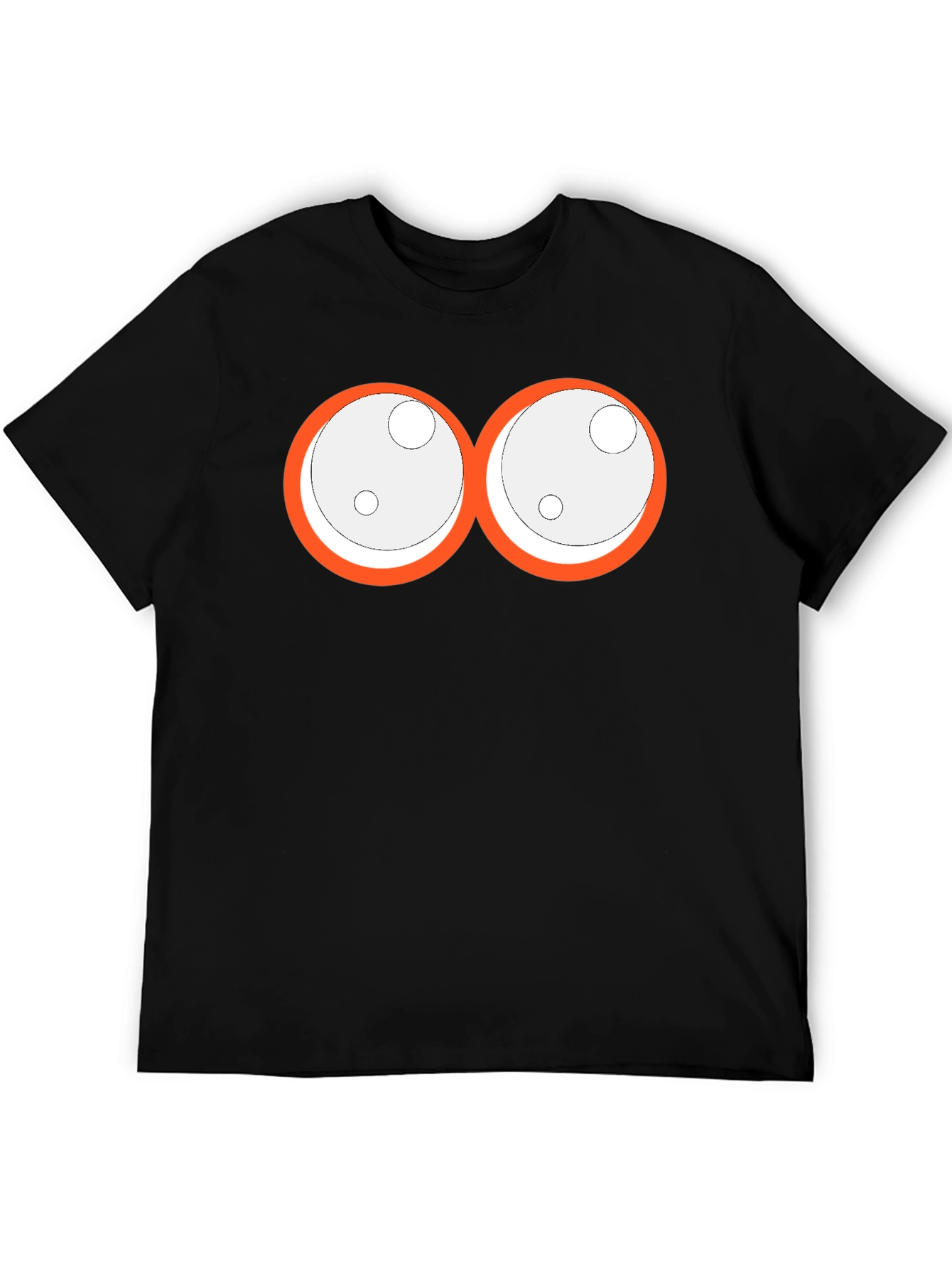 Funny Monster Eyes Graphic T-Shirt