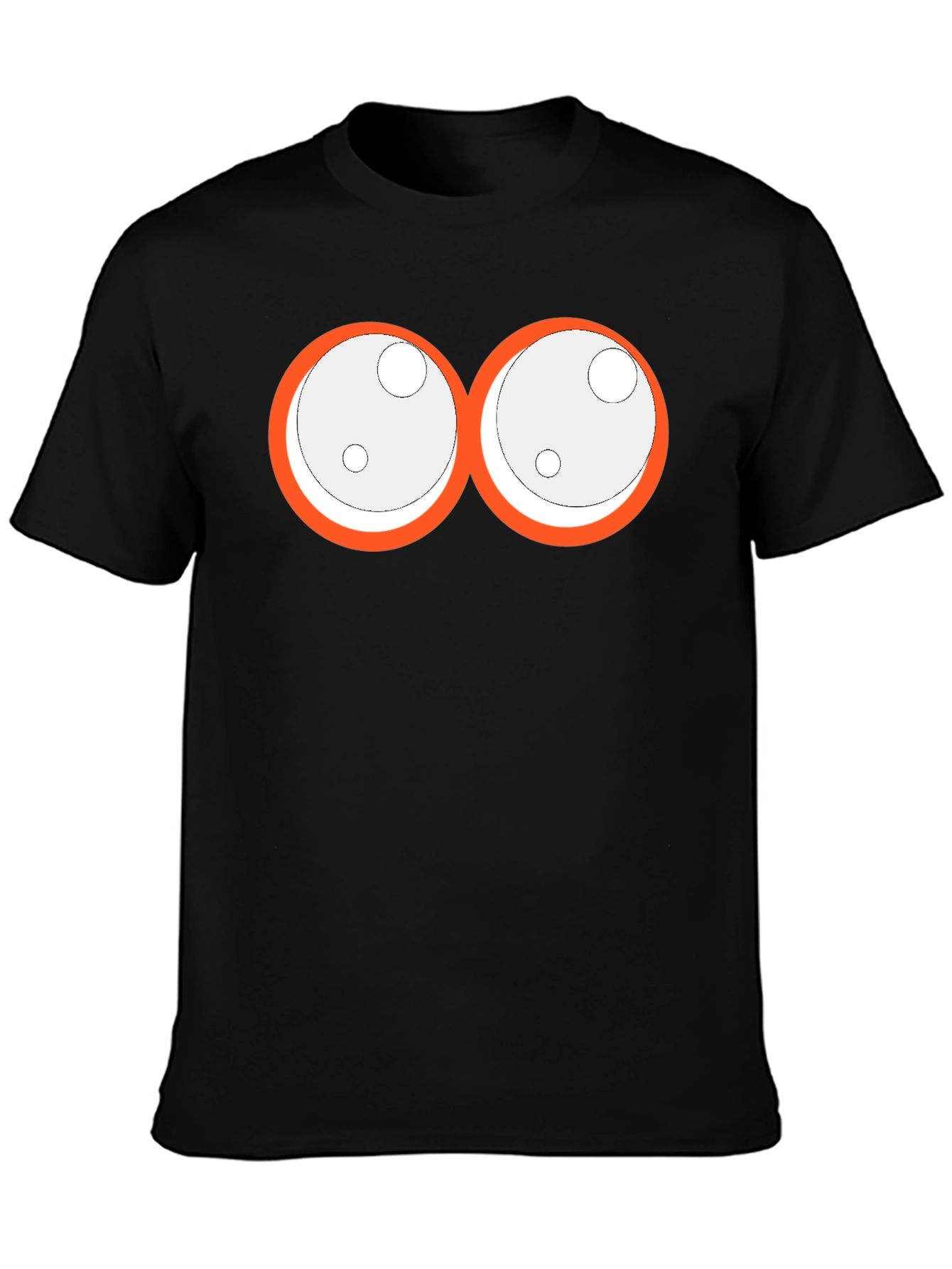 Funny Monster Eyes Graphic T-Shirt