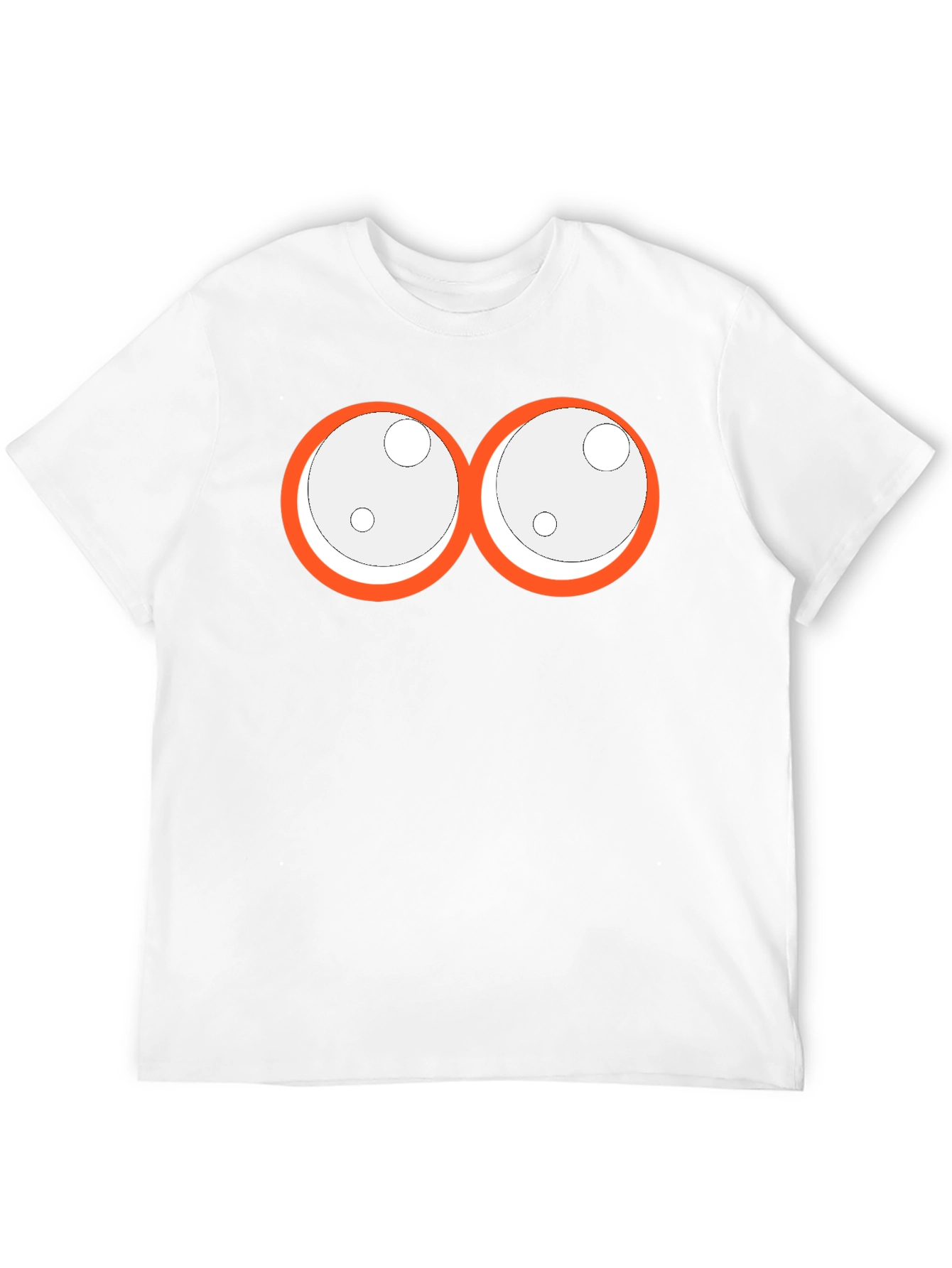 Funny Monster Eyes Graphic T-Shirt