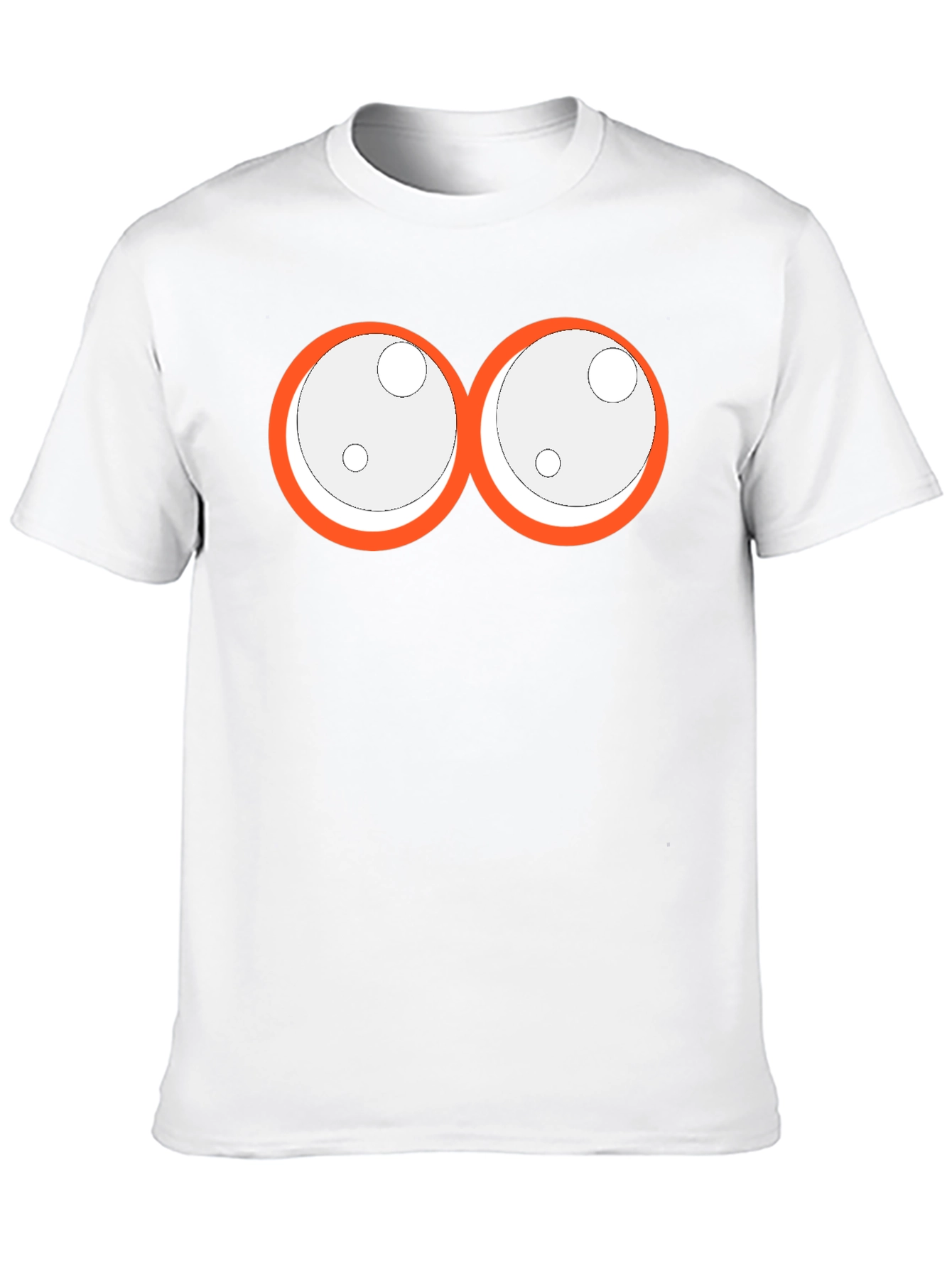 Funny Monster Eyes Graphic T-Shirt