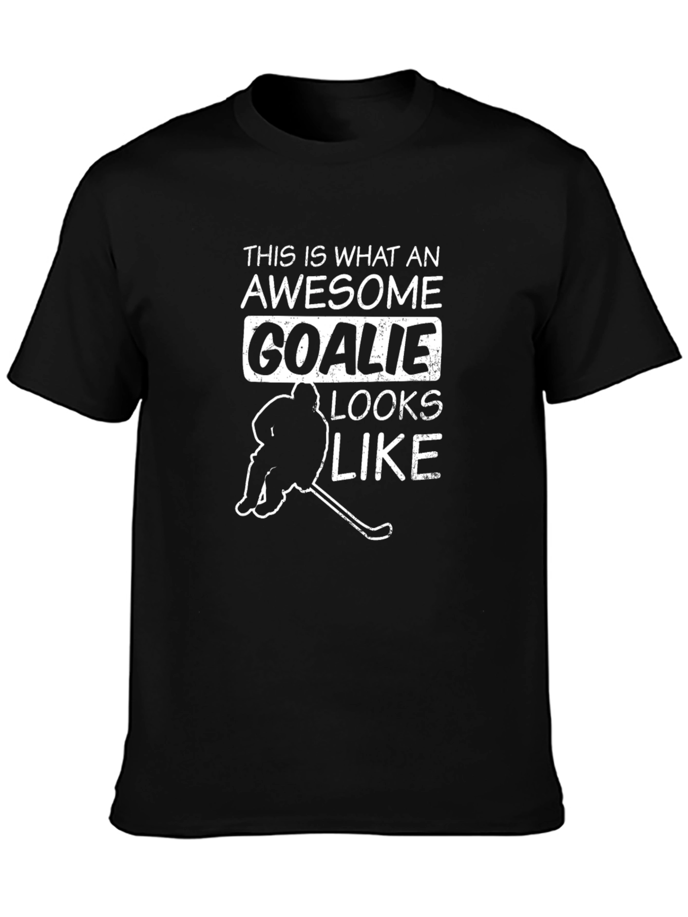 Awesome Goalie T-Shirt - Hockey Fan Apparel