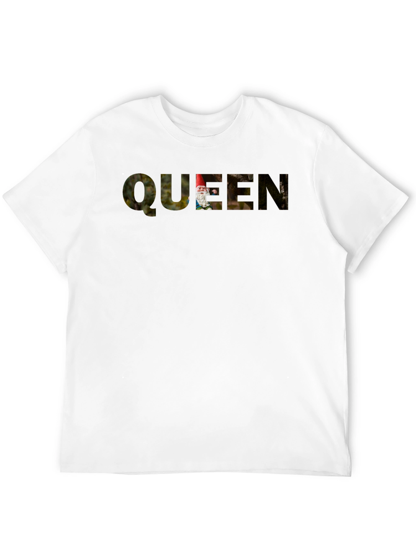 Queen Gnome Black T-Shirt