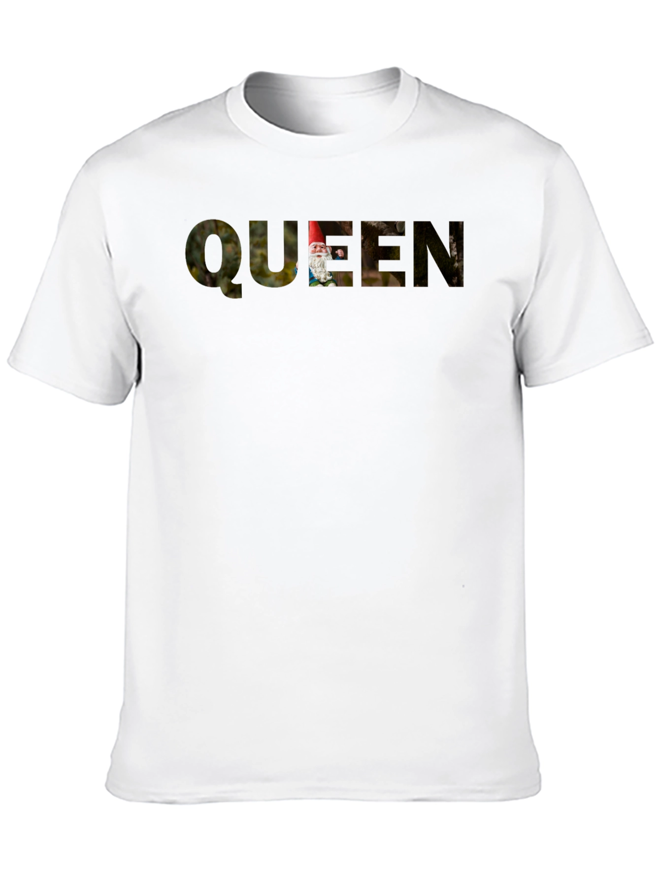 Queen Gnome Black T-Shirt
