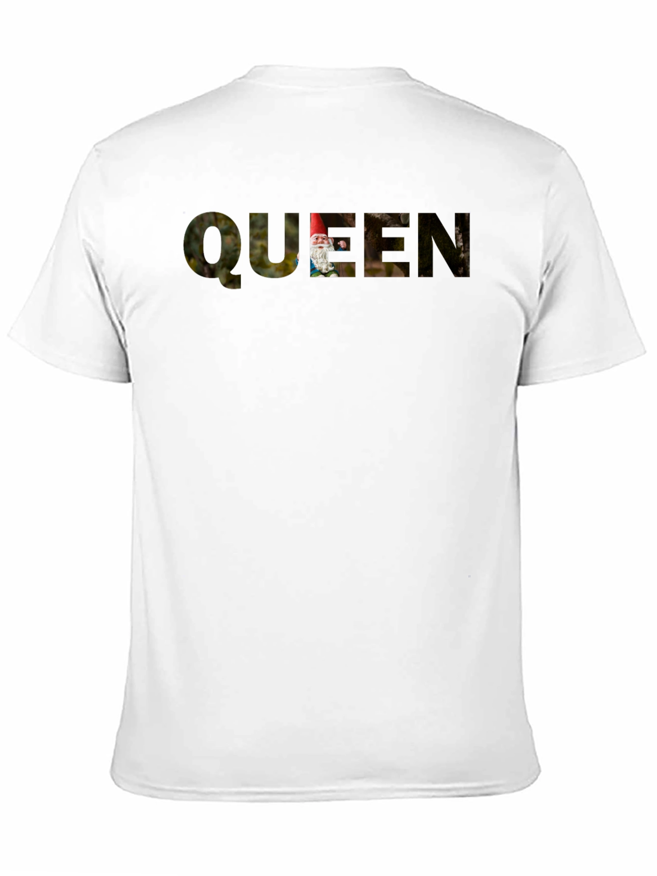 Queen Gnome Black T-Shirt