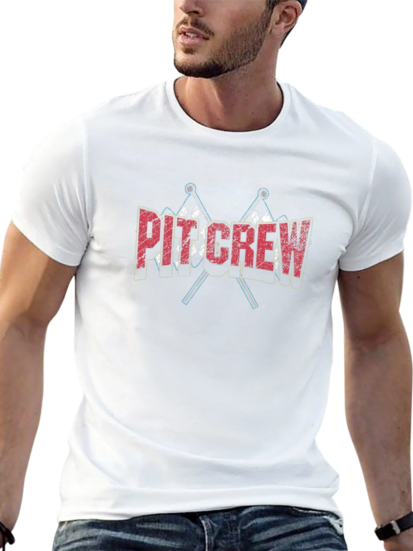 Pit Crew Racing Graphic Tee