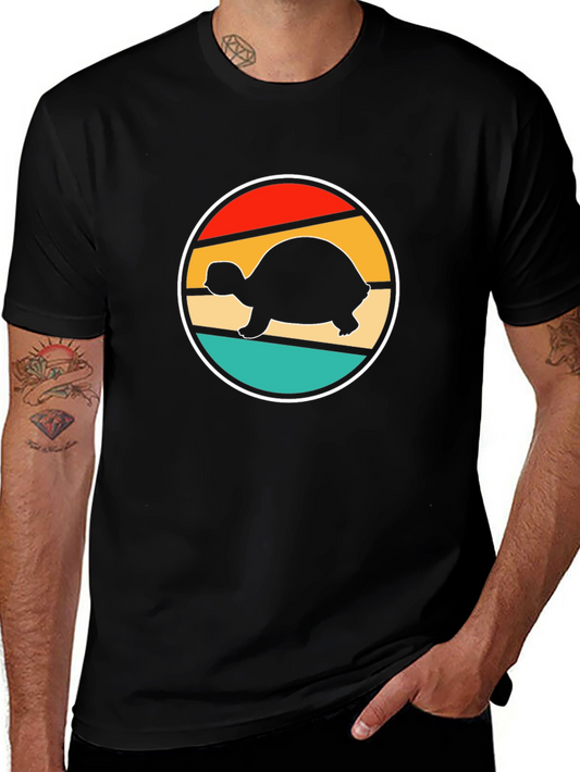 Retro Turtle Graphic T-Shirt