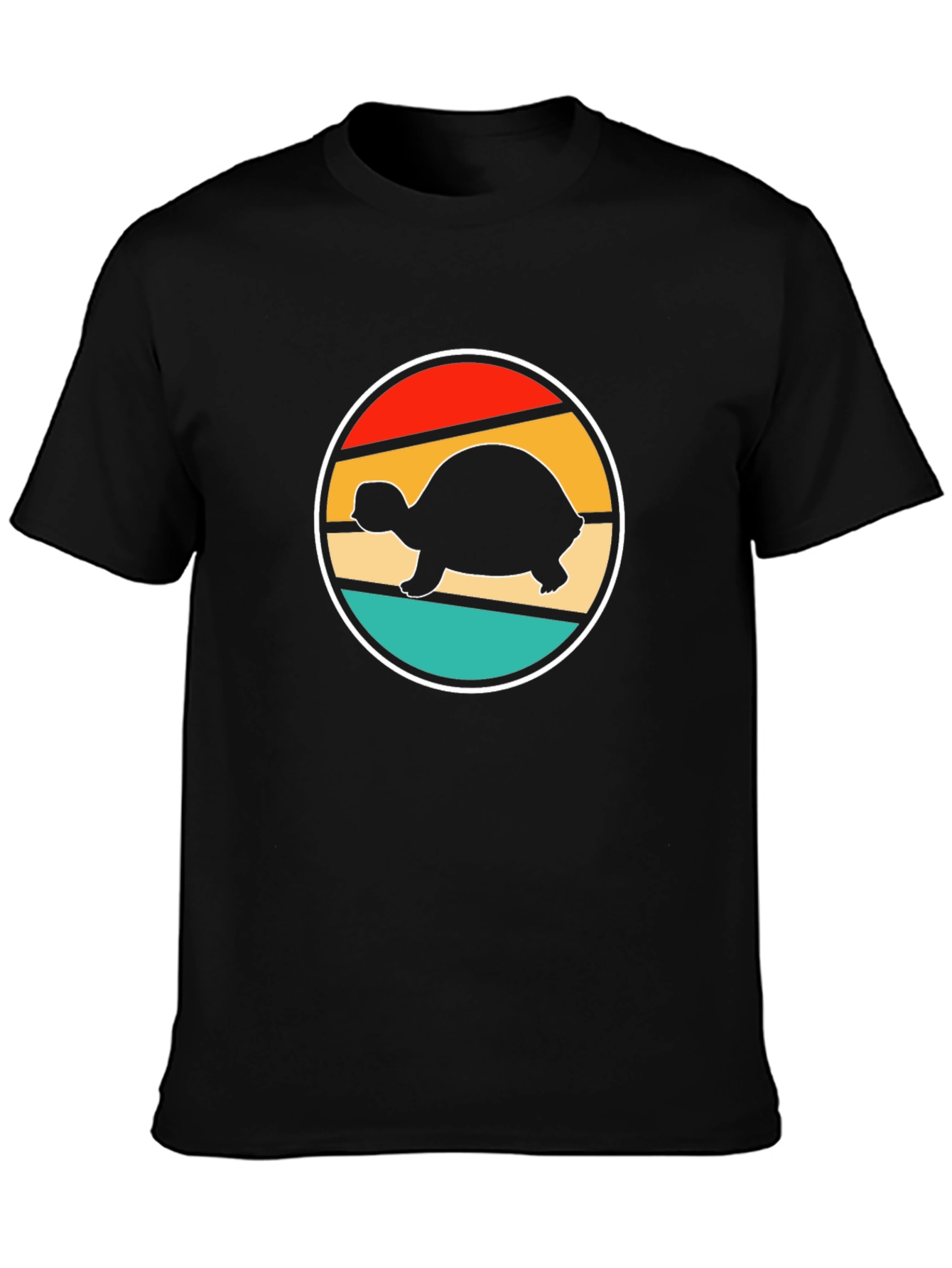 Retro Turtle Graphic T-Shirt