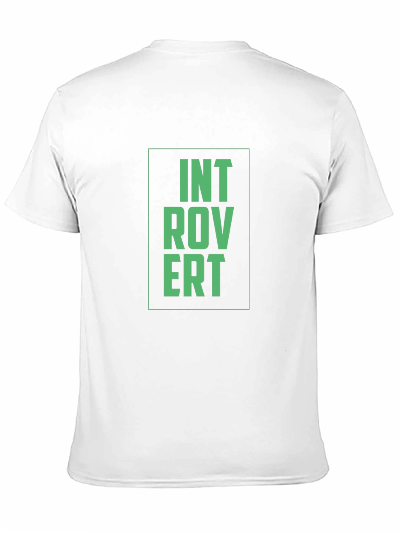 Introvert Graphic Tee - Black Comfort Fit T-Shirt