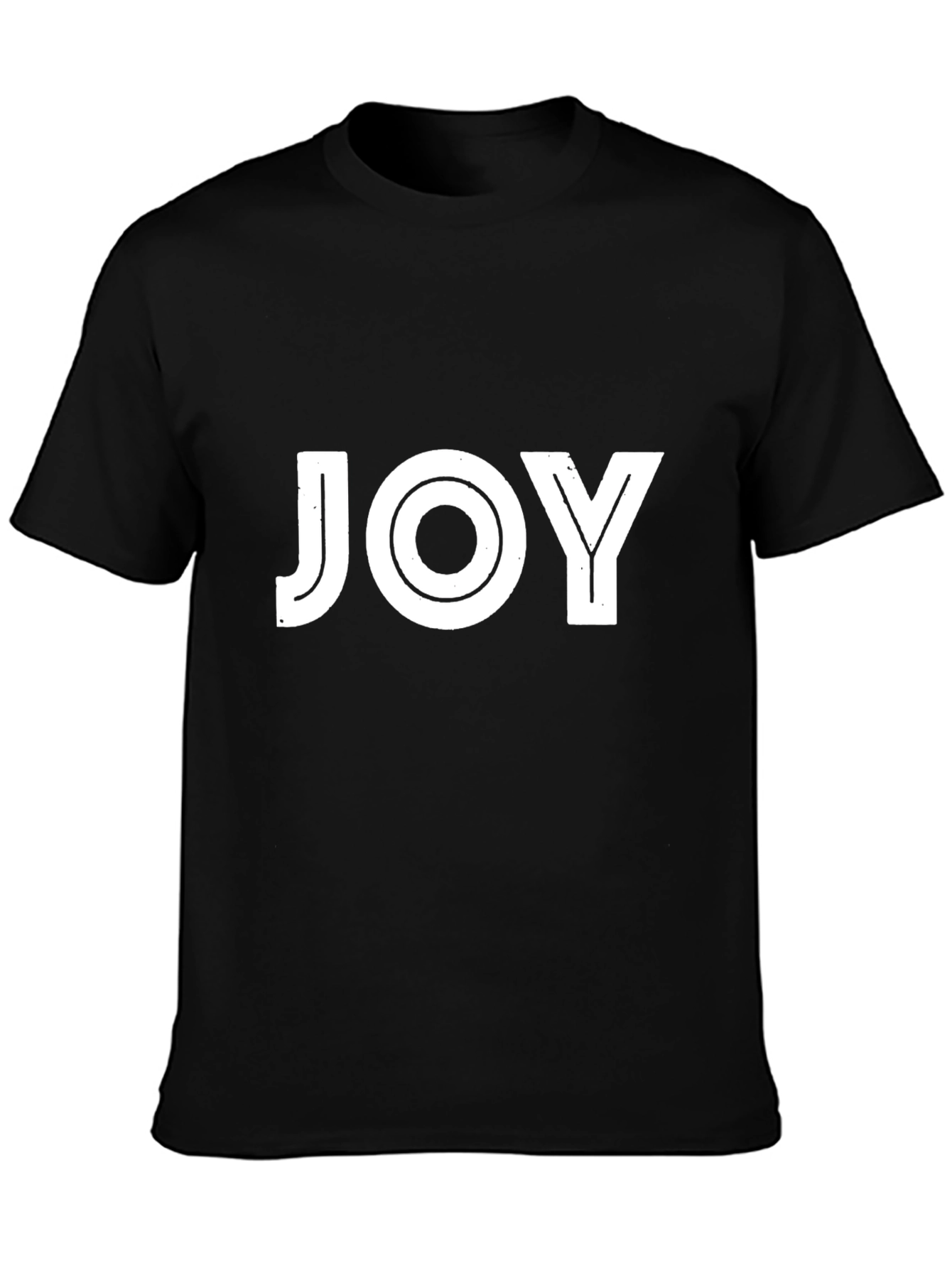 JOY Graphic Tee - Modern Black T-Shirt