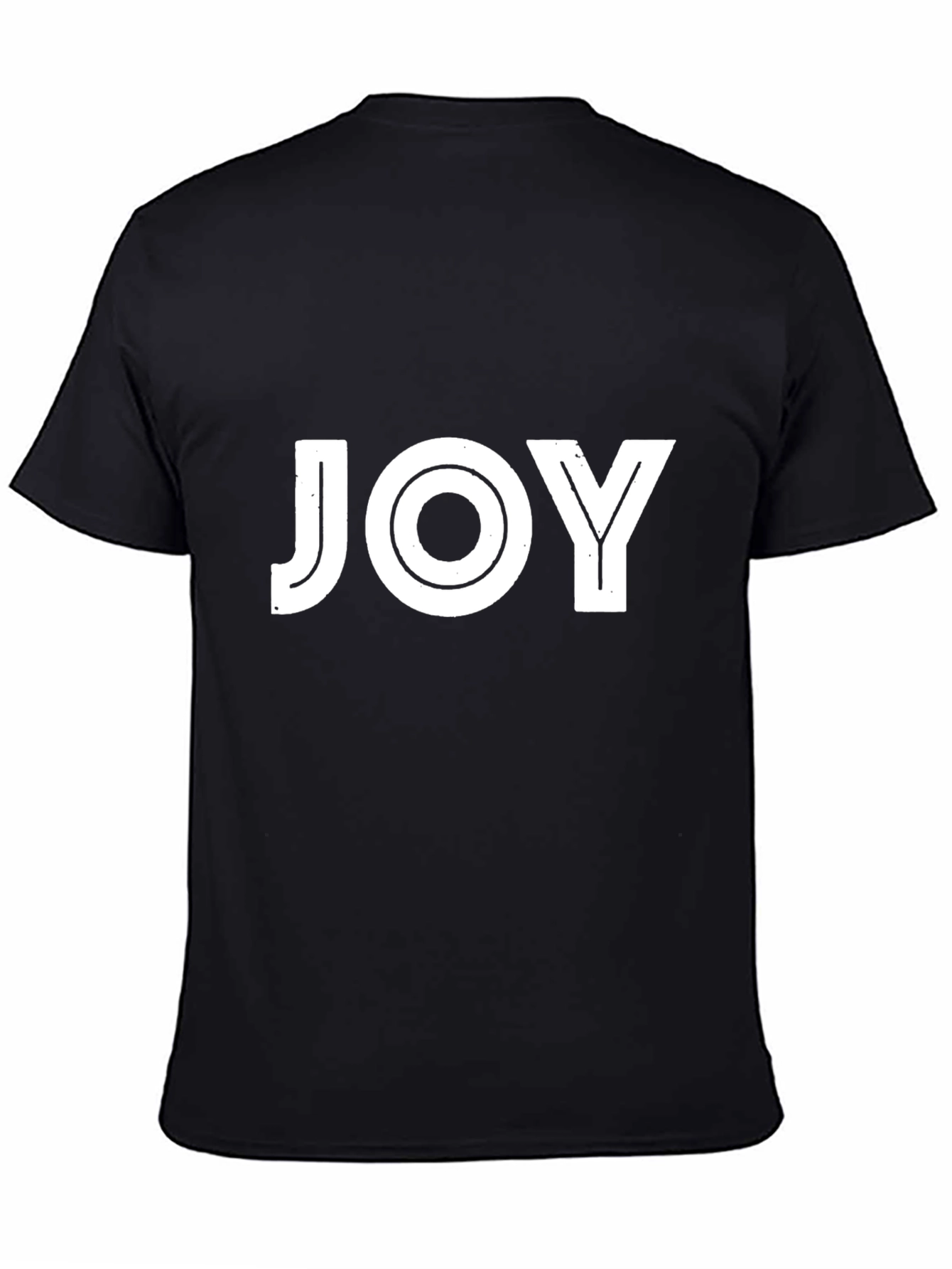 JOY Graphic Tee - Modern Black T-Shirt