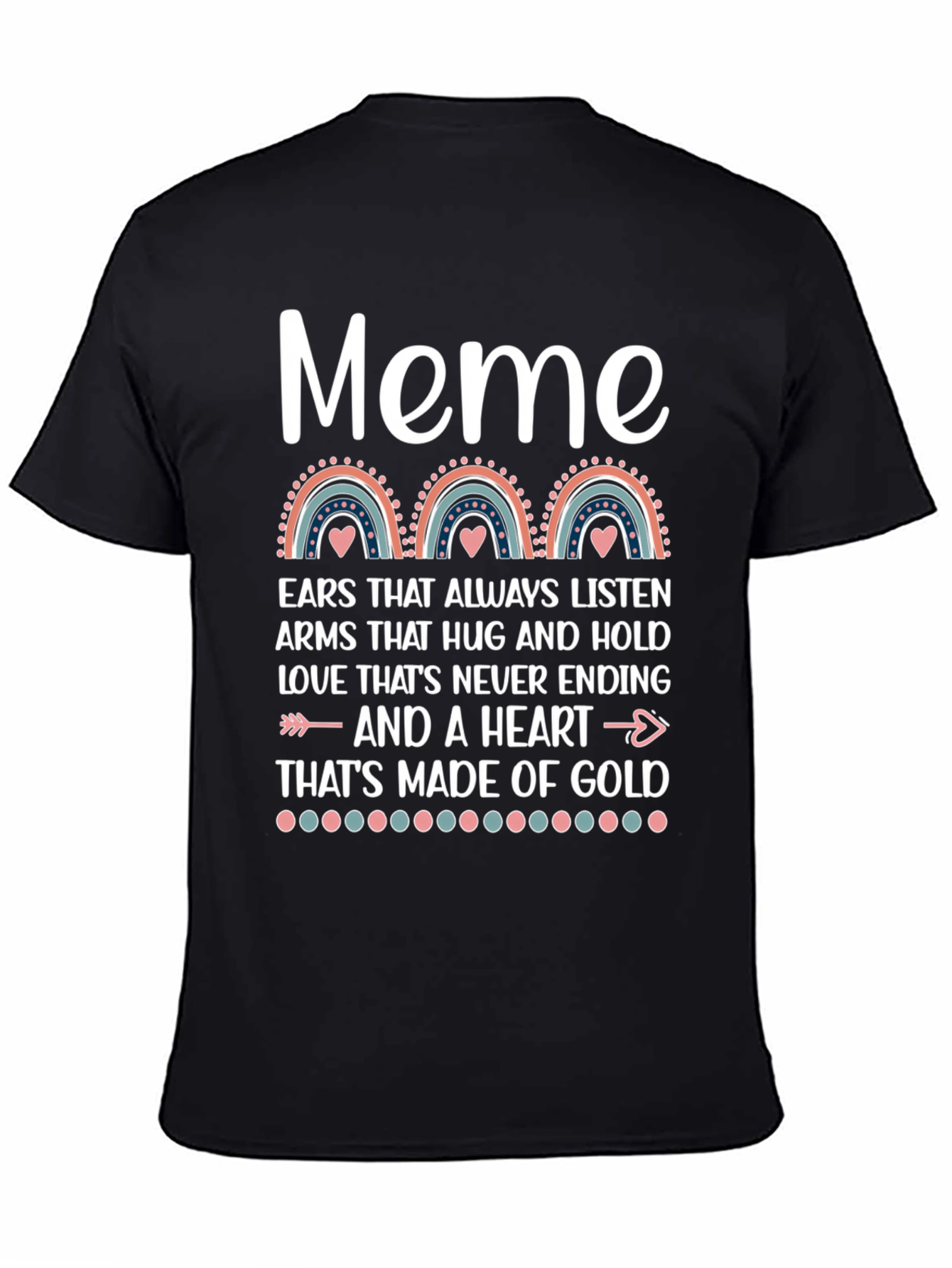 Meme Rainbow Heart T-Shirt