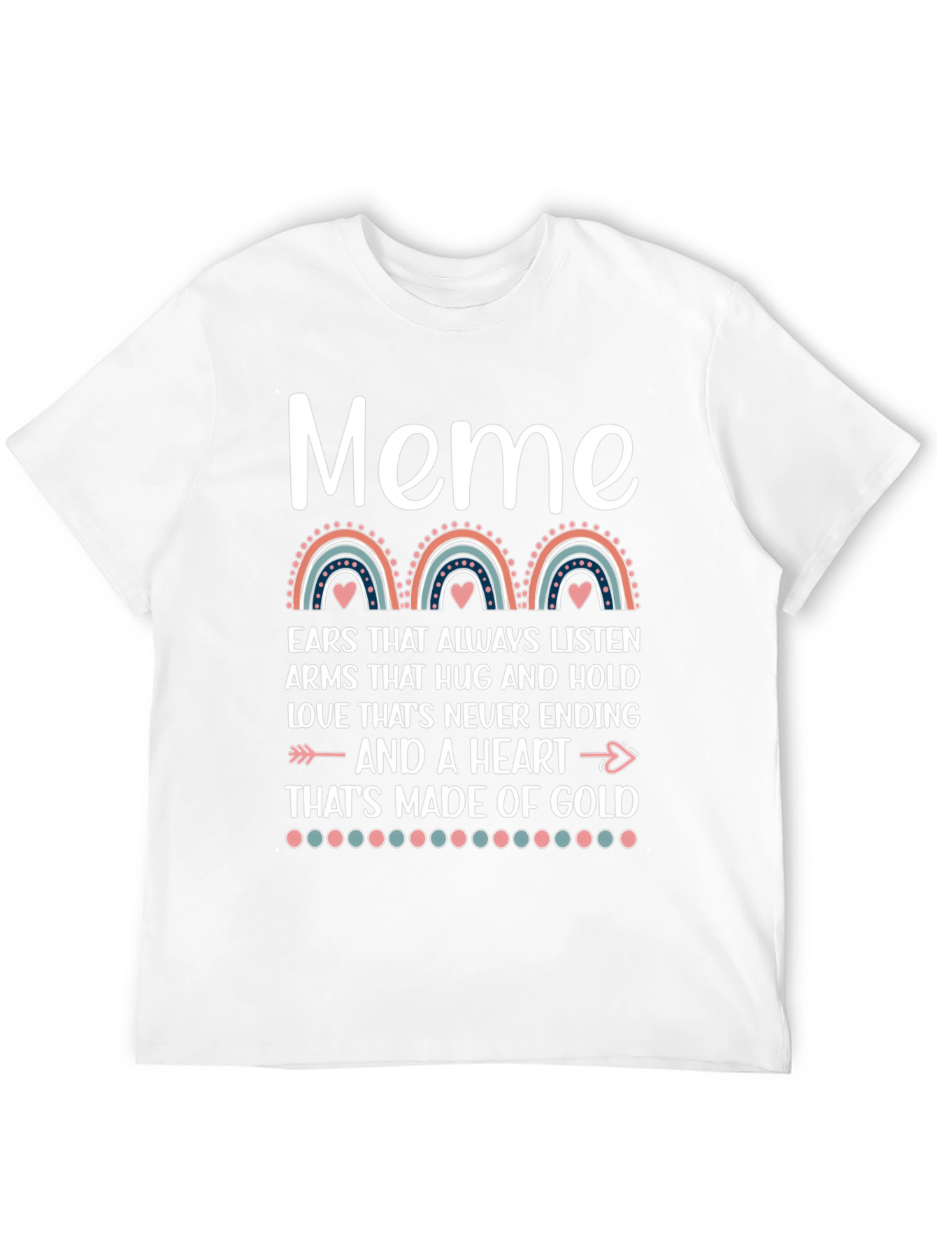 Meme Rainbow Heart T-Shirt