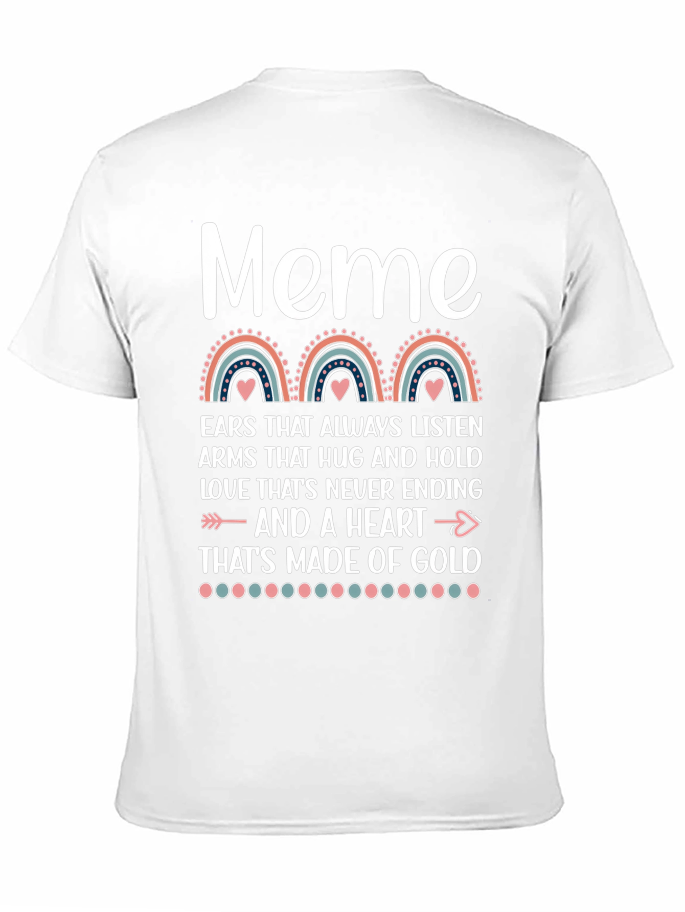 Meme Rainbow Heart T-Shirt