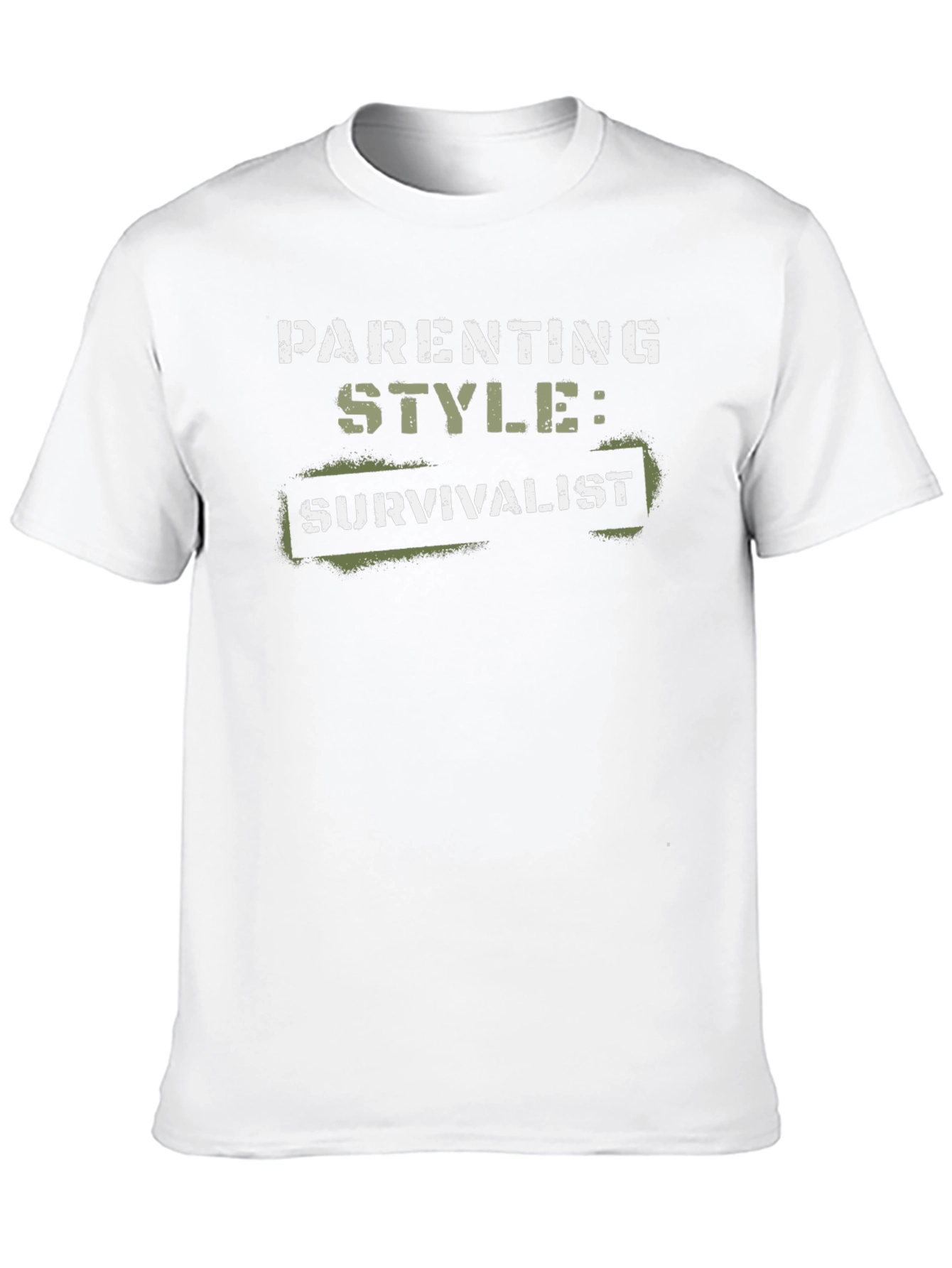 Parenting Style Survivalist Graphic Tee