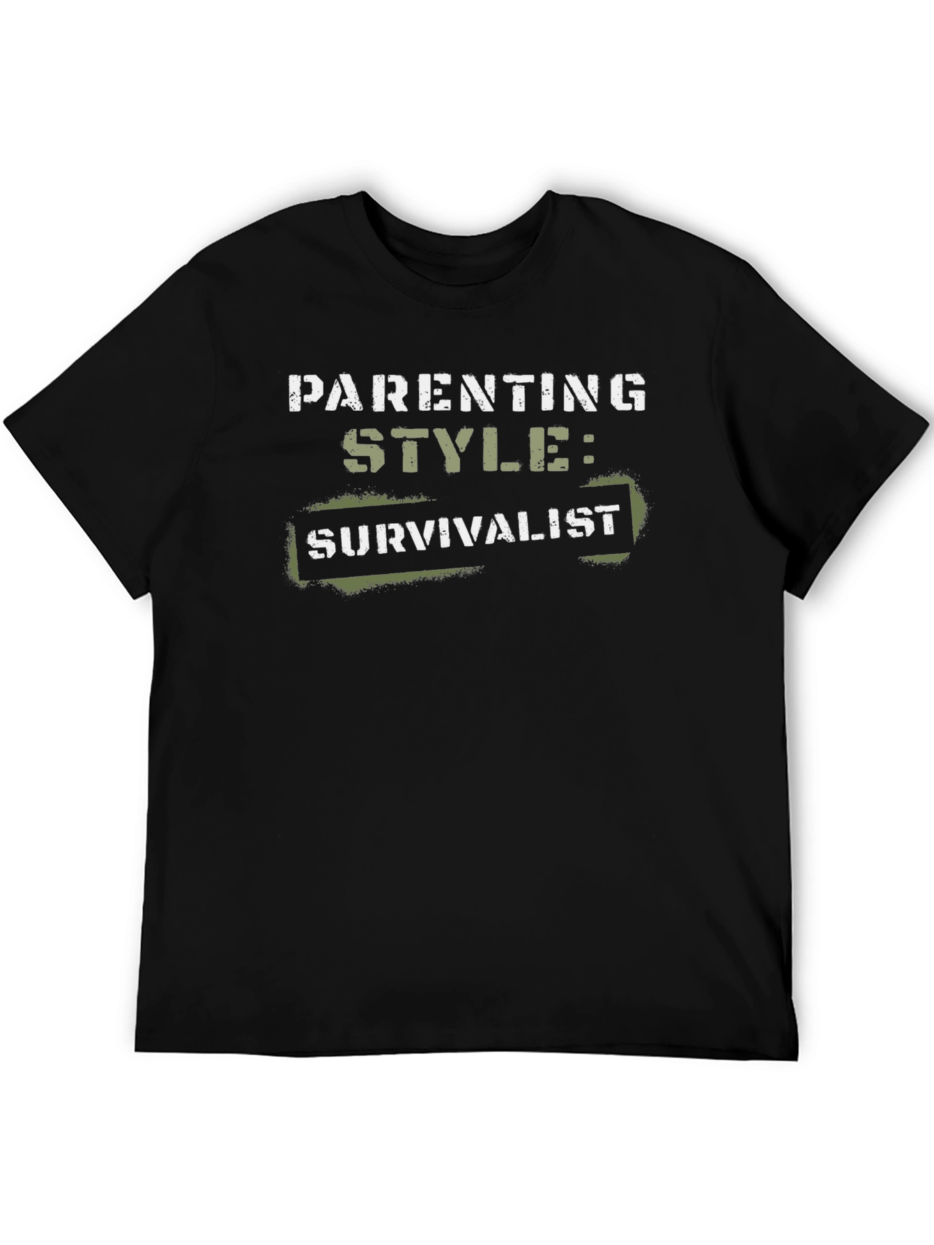 Parenting Style Survivalist Graphic Tee