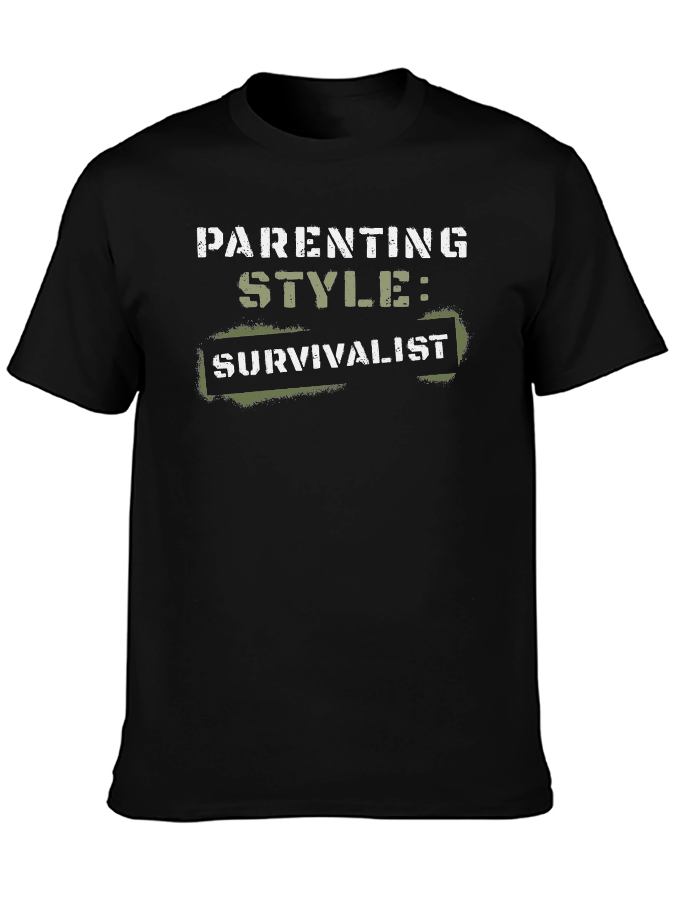 Parenting Style Survivalist Graphic Tee