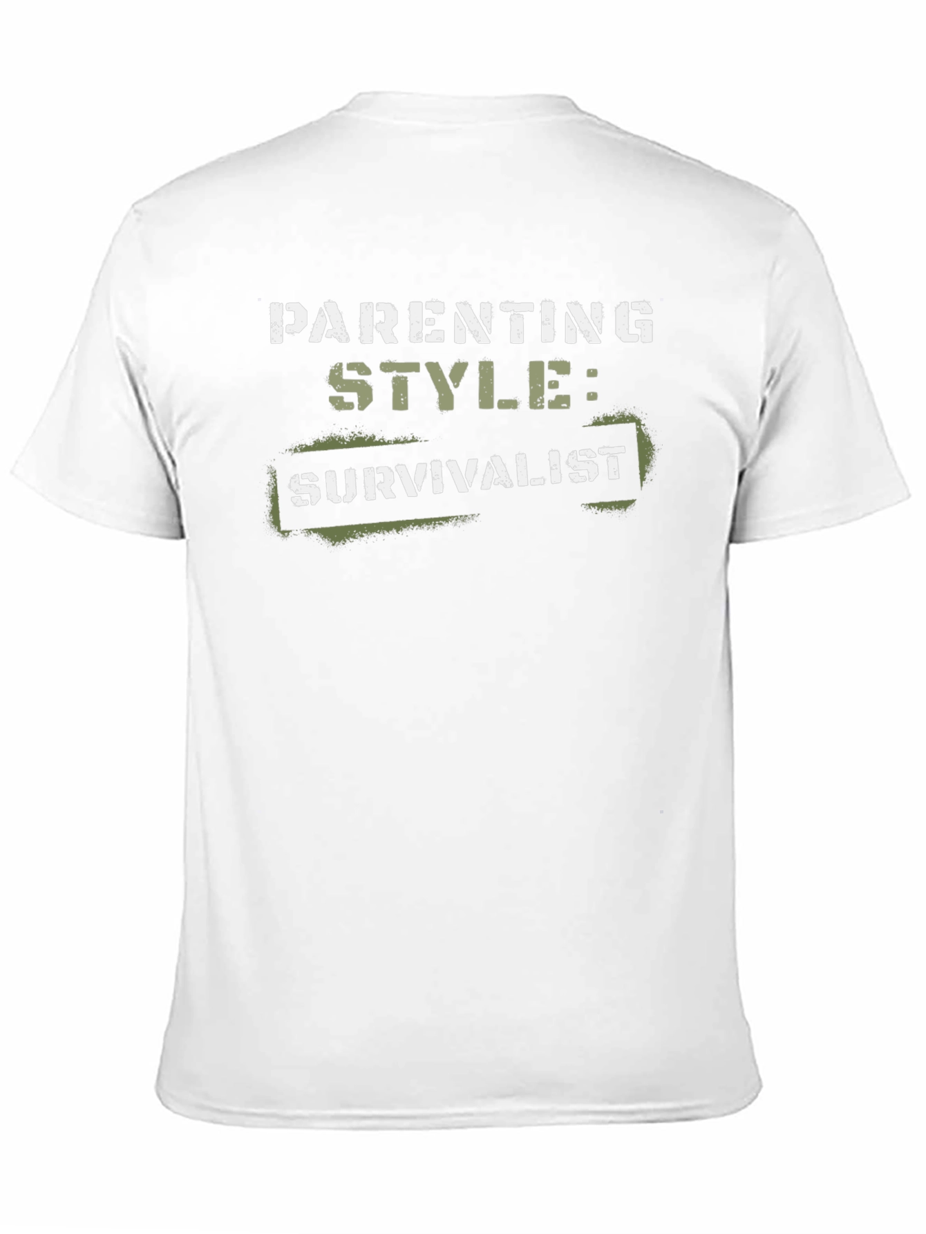 Parenting Style Survivalist Graphic Tee