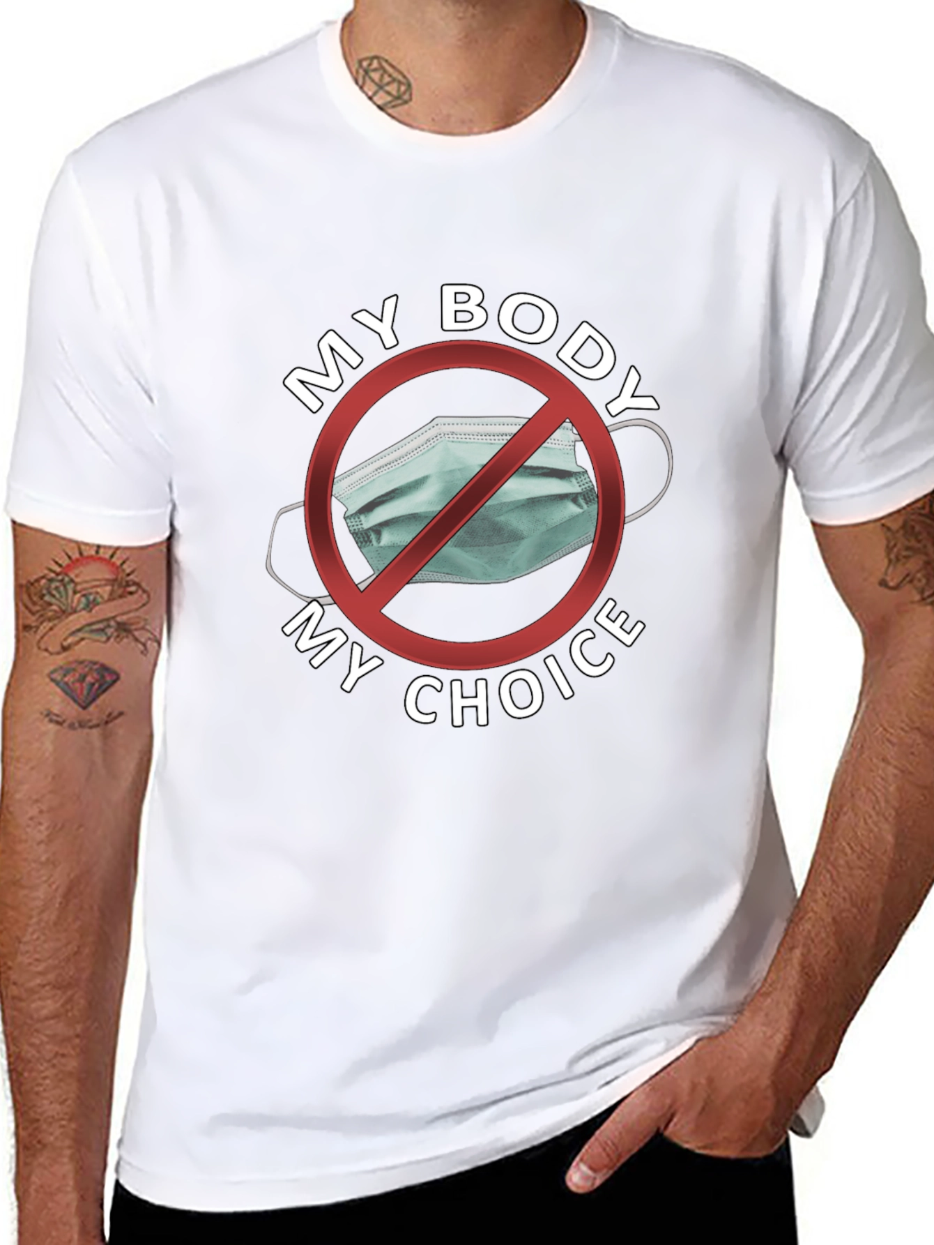 My Body My Choice T-Shirt Protest