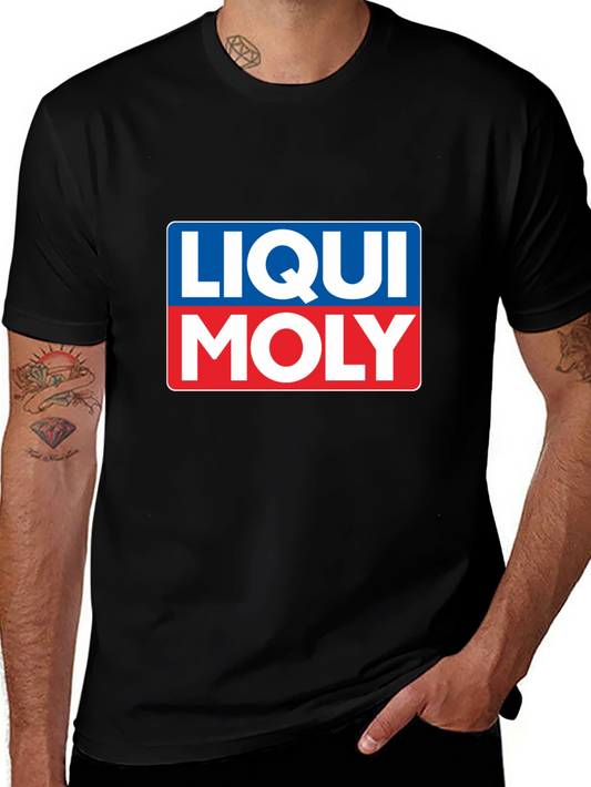 Liqui Moly Black T-Shirt Automotive Engine Oil