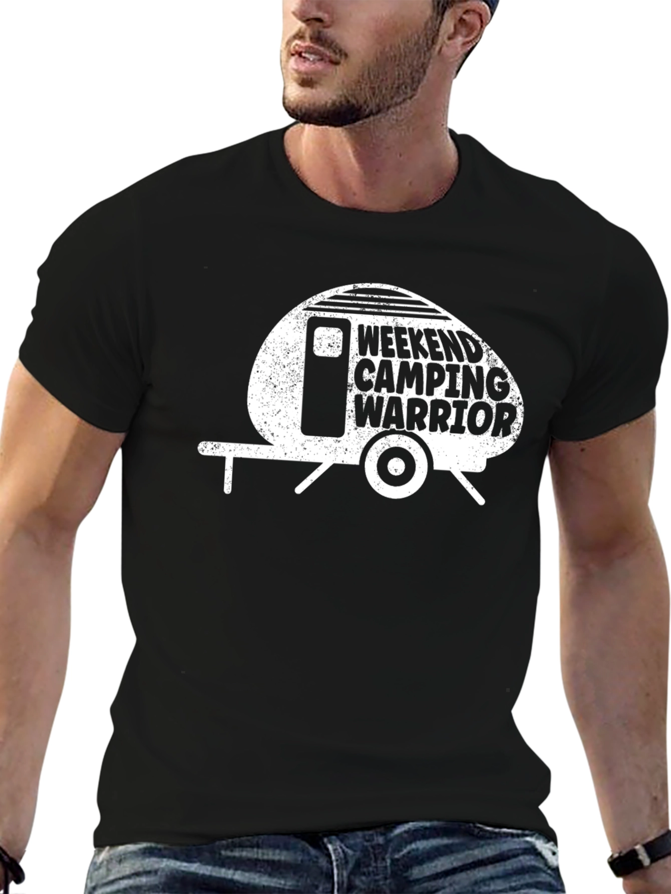 Weekend Camping Warrior Graphic Tee