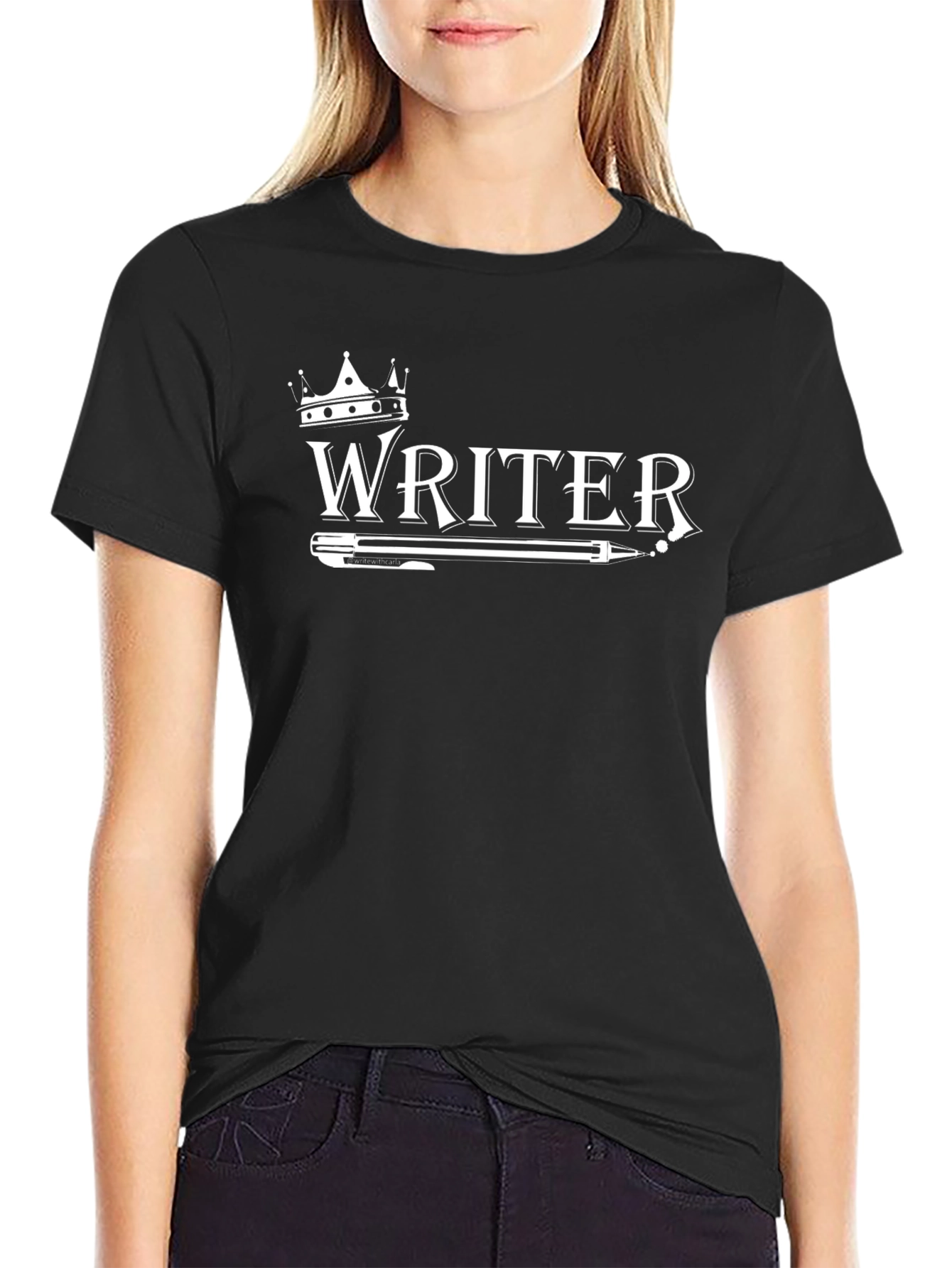 Writer Tee - King of Words Graphic T-Shirt