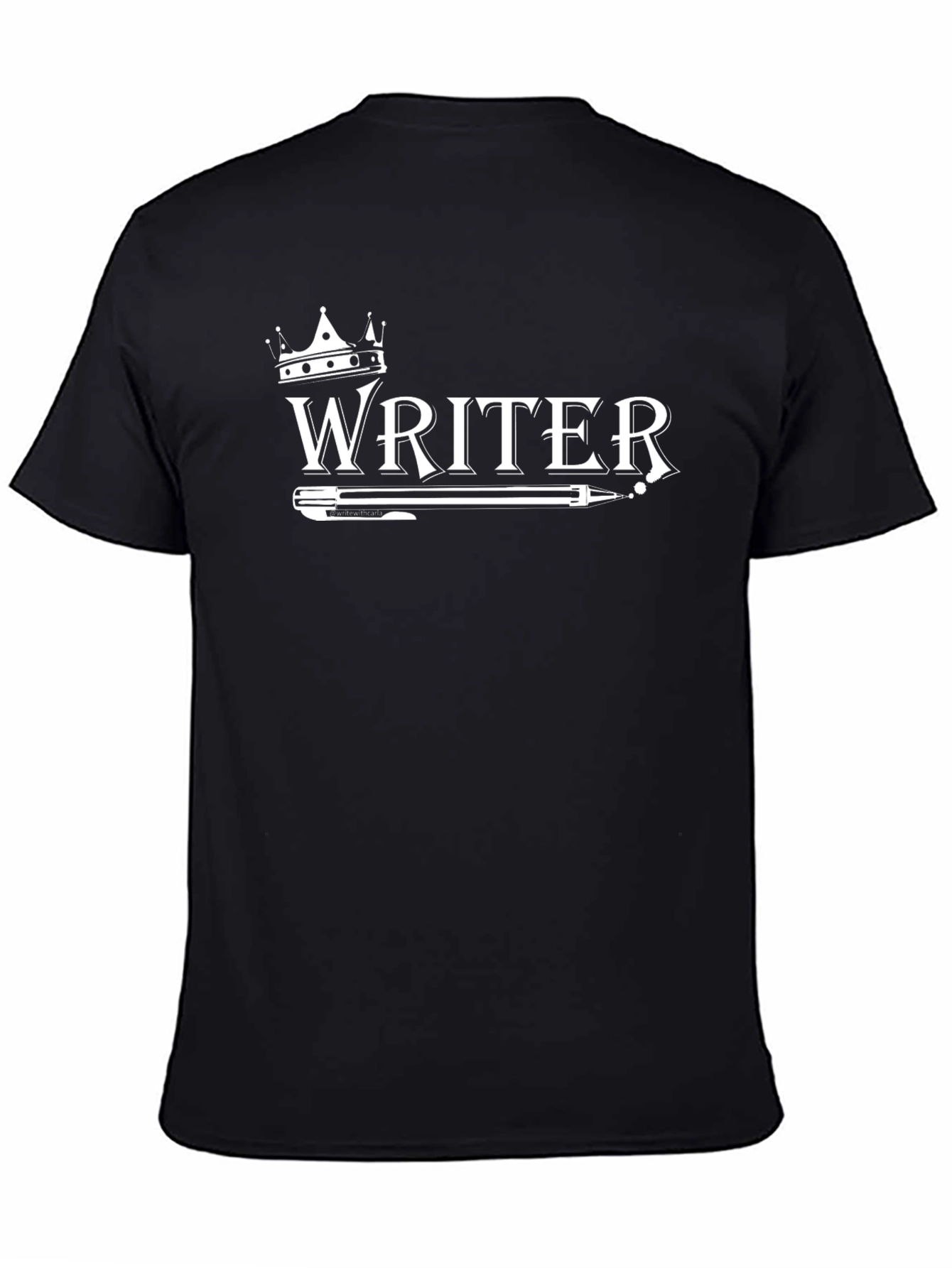 Writer Tee - King of Words Graphic T-Shirt