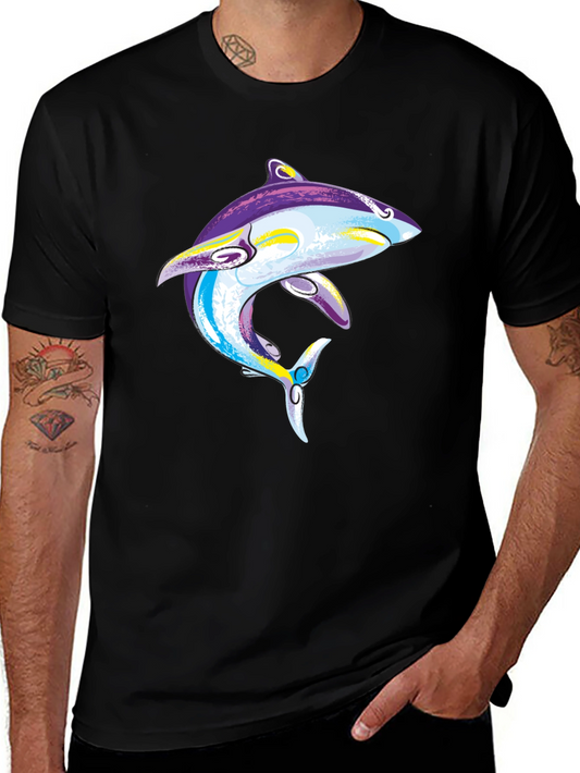 Cool Shark Graphic T-Shirt