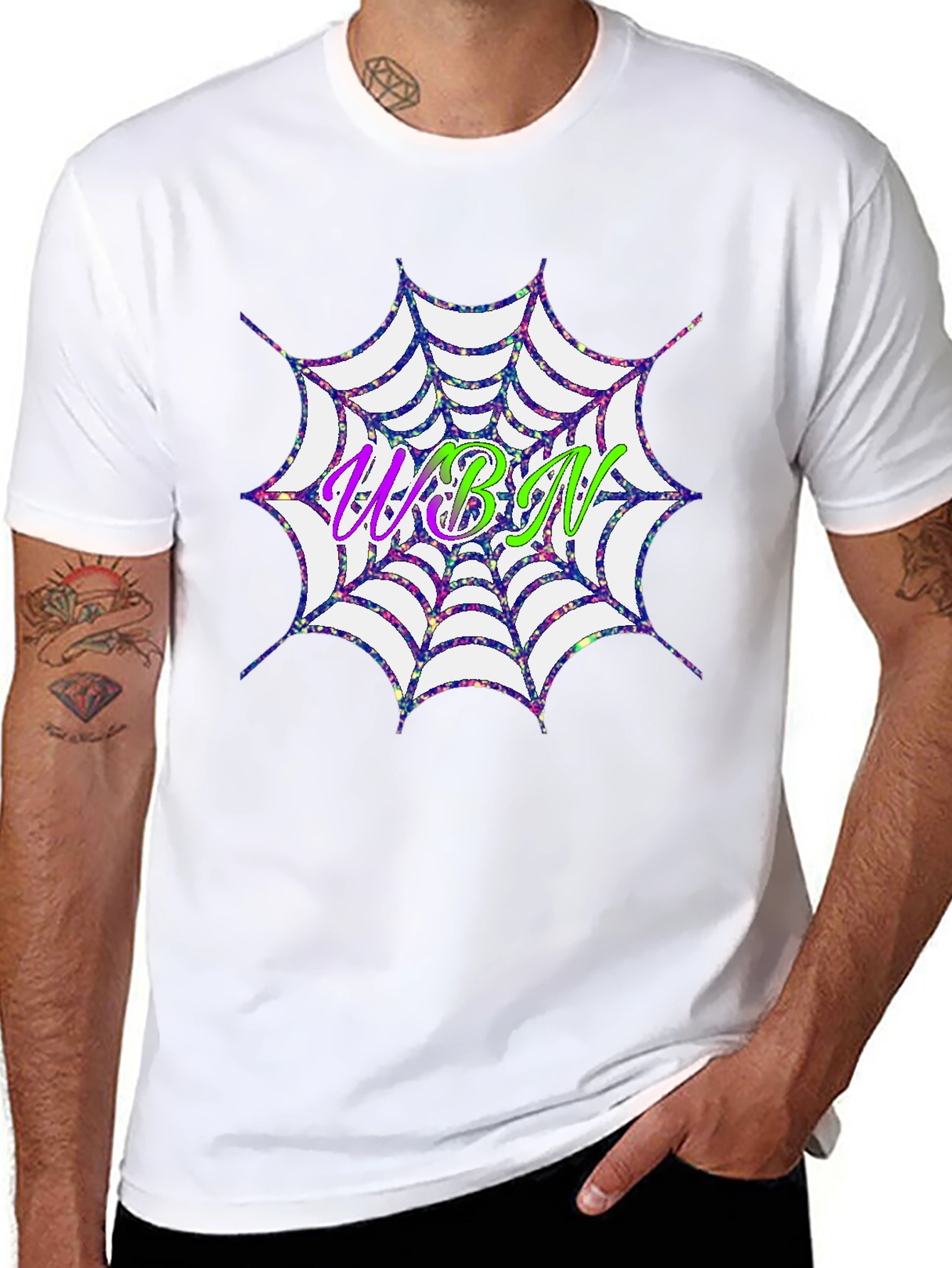 WBN Spiderweb T-Shirt - Halloween or Everyday Wear