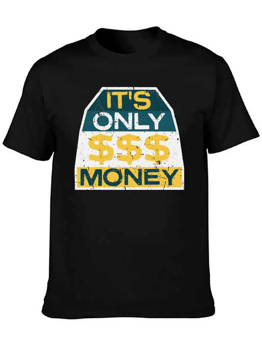 Its Only Money Graphic Tee - Black T-Shirt