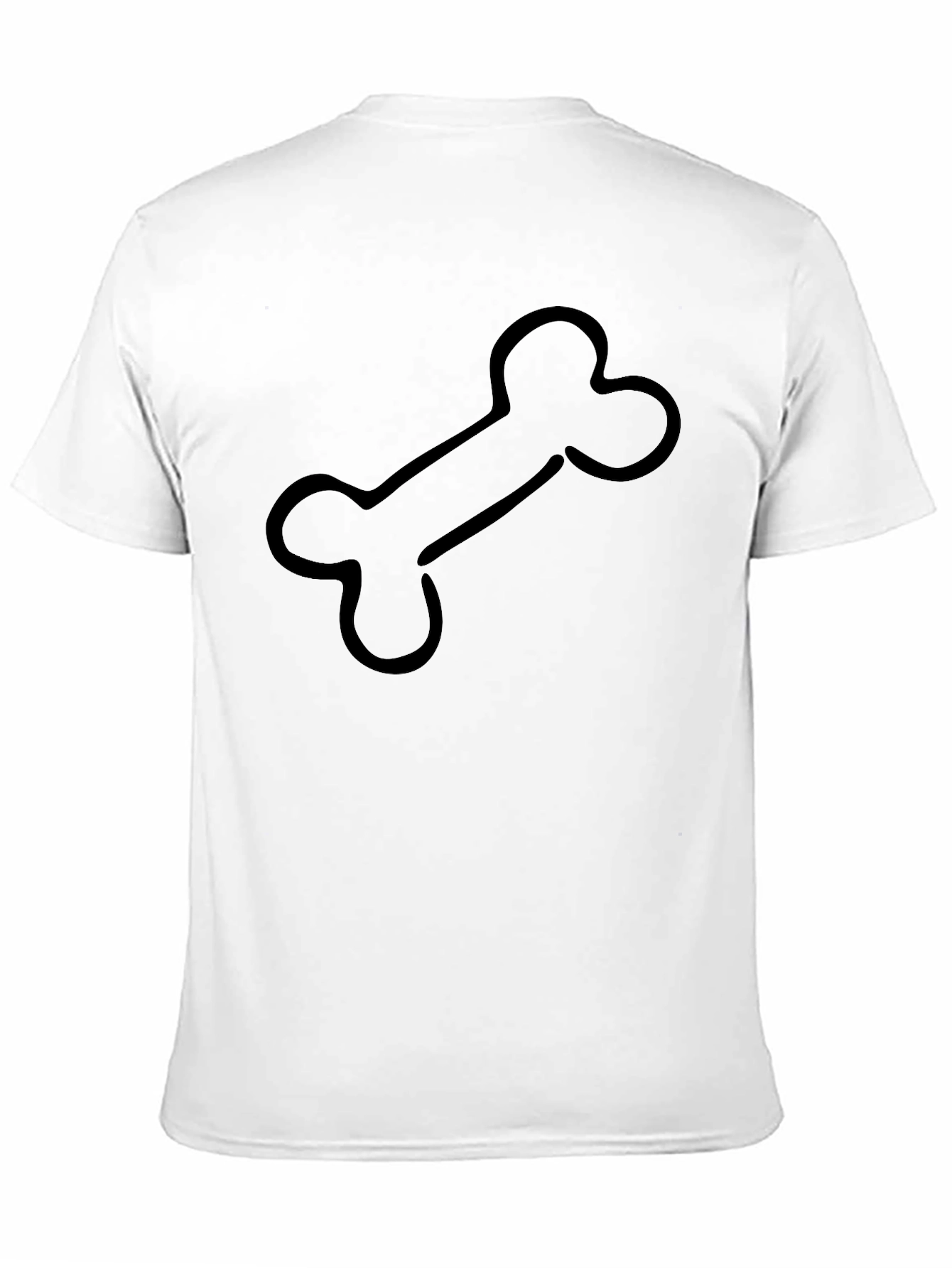 Bone Graphic Black T-Shirt - Casual Cool Style