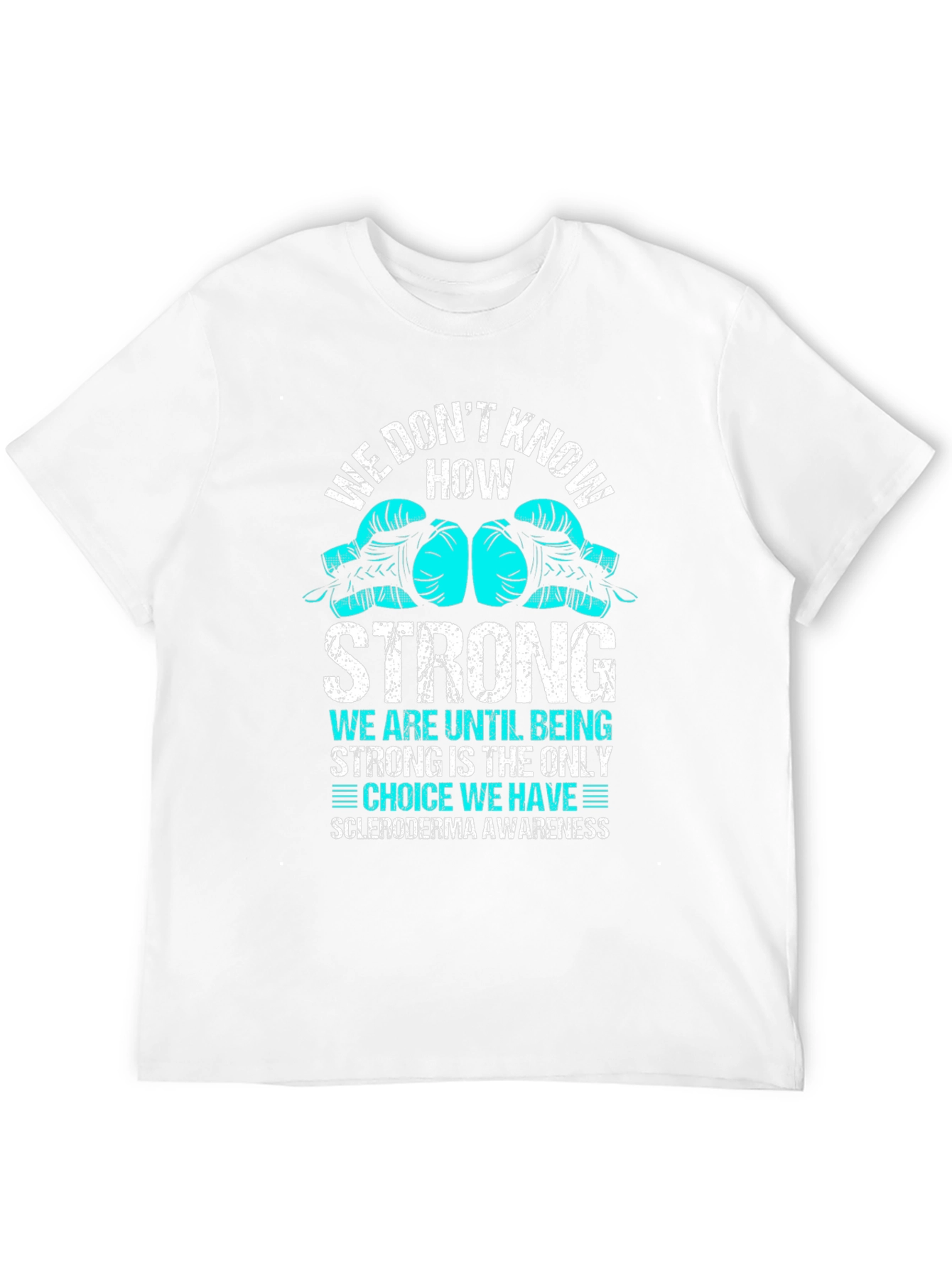 Scleroderma Awareness Boxing Glove T-Shirt
