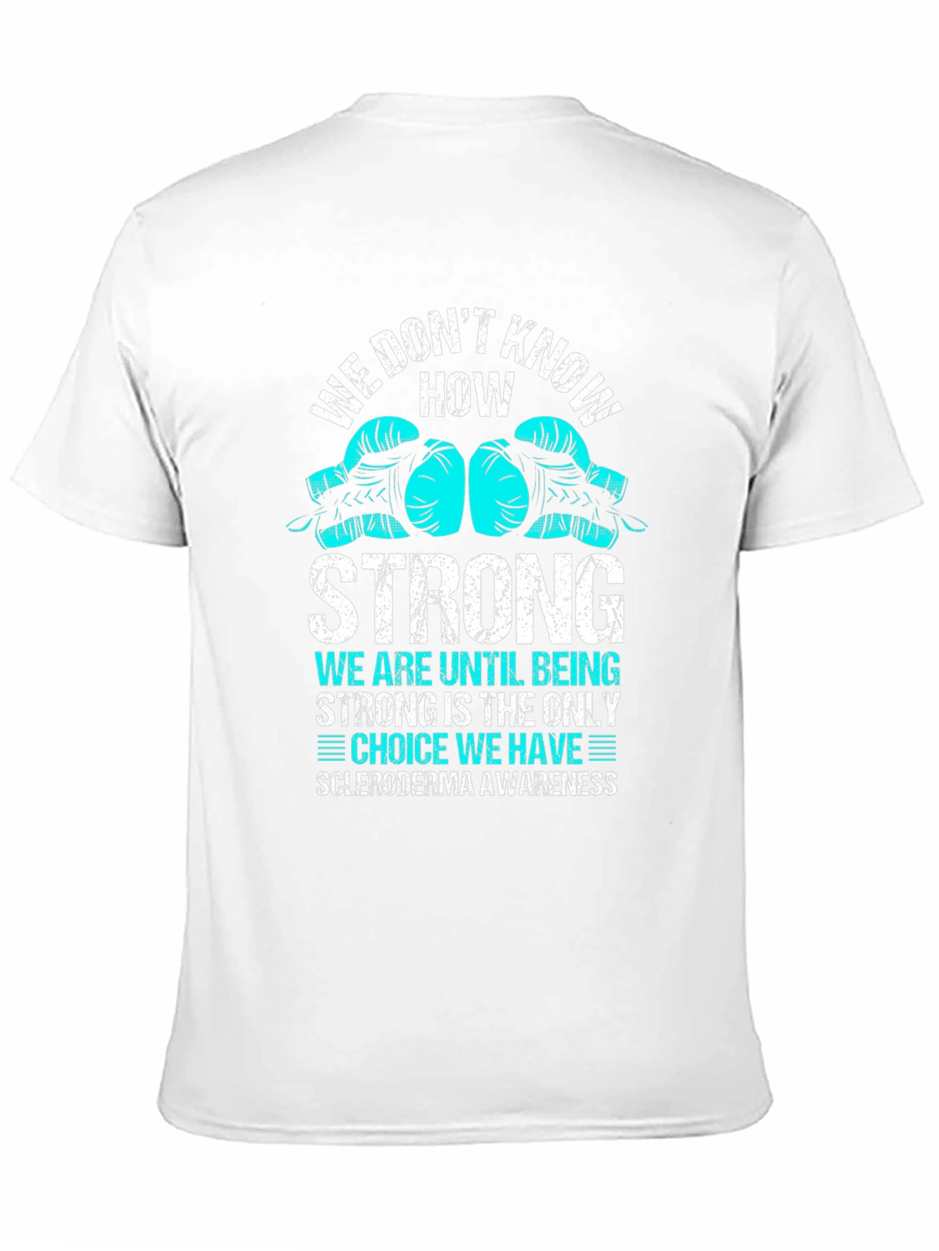 Scleroderma Awareness Boxing Glove T-Shirt